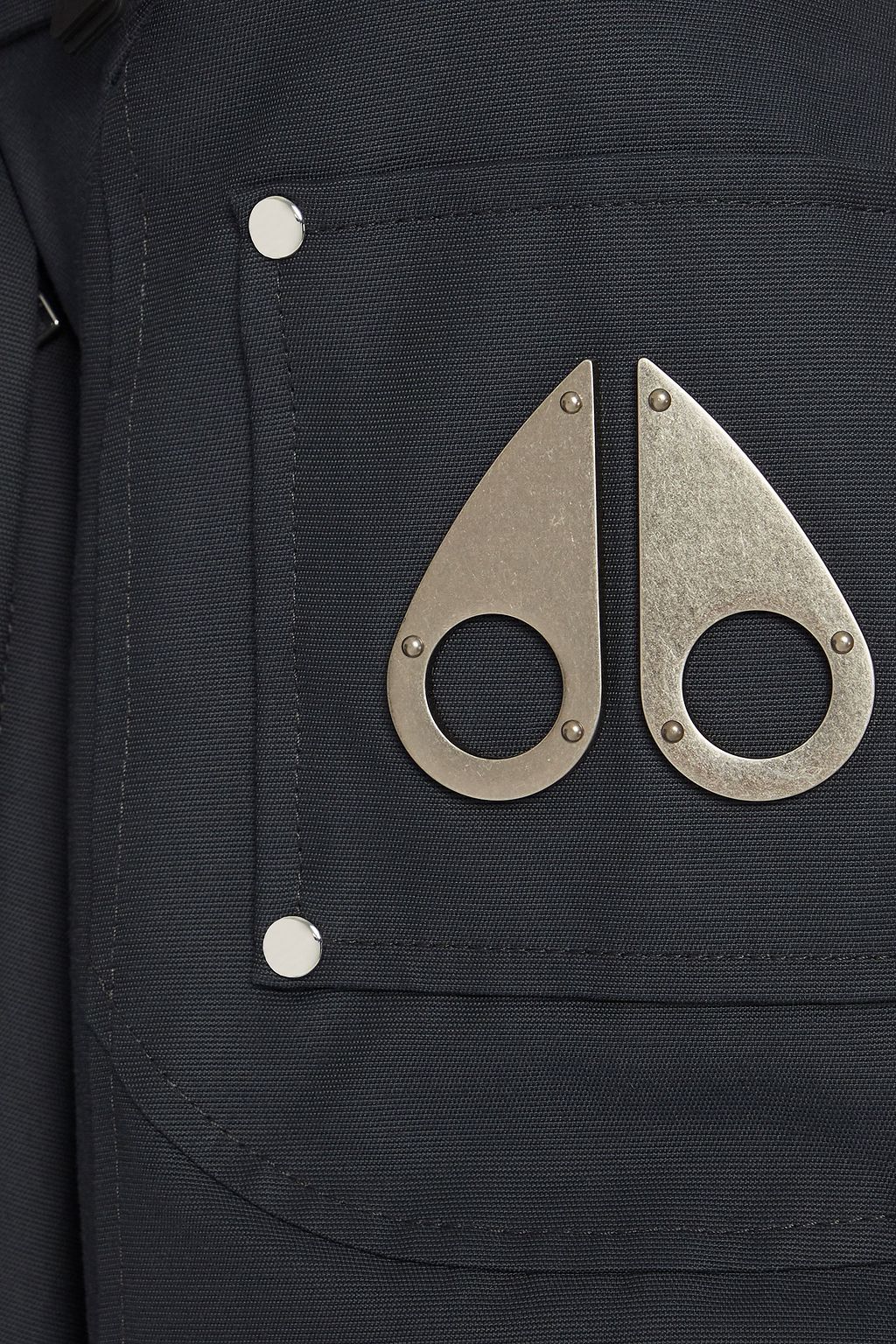 MOOSE KNUCKLES Arthurette cotton-blend shell hooded jacket