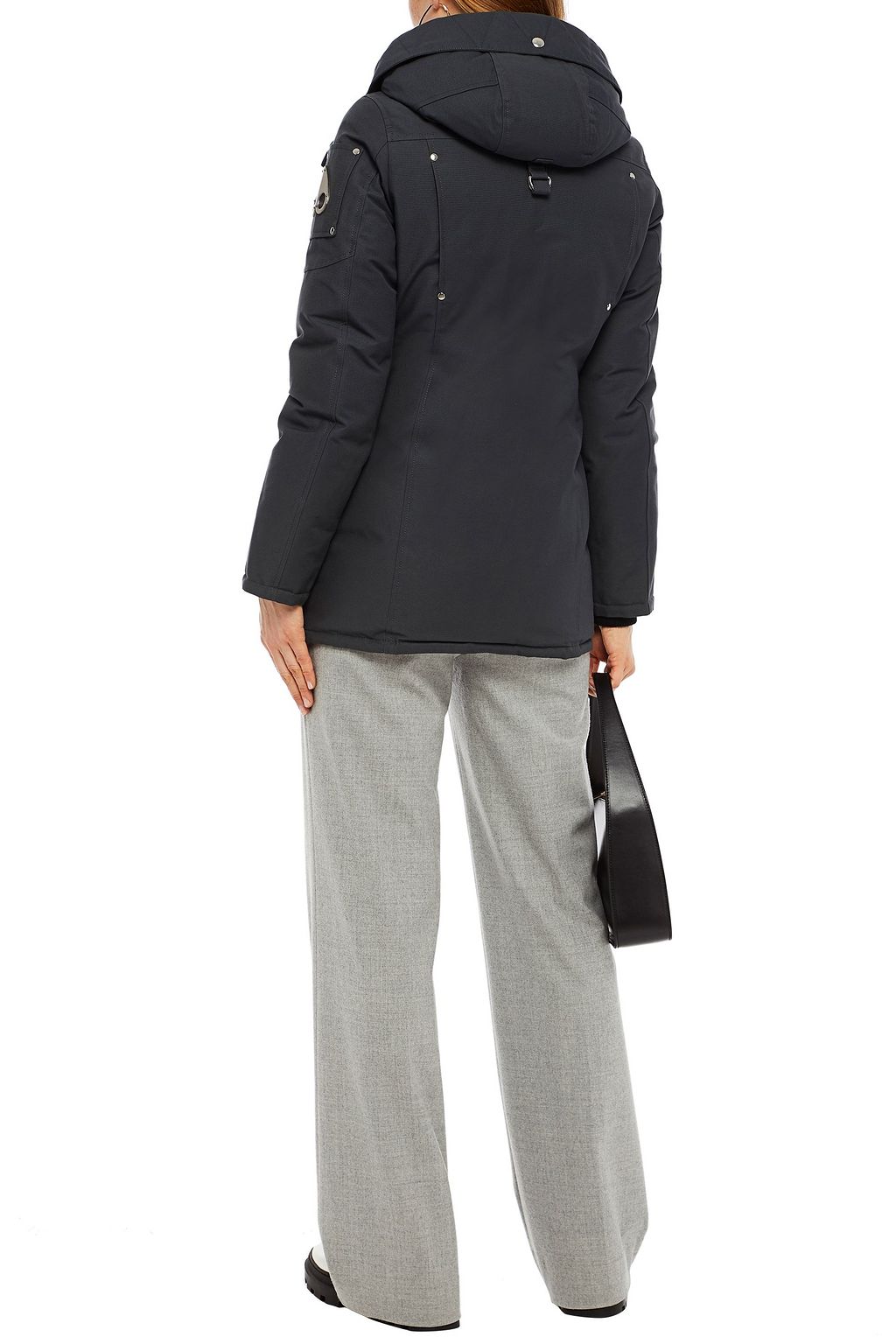 MOOSE KNUCKLES Arthurette cotton-blend shell hooded jacket