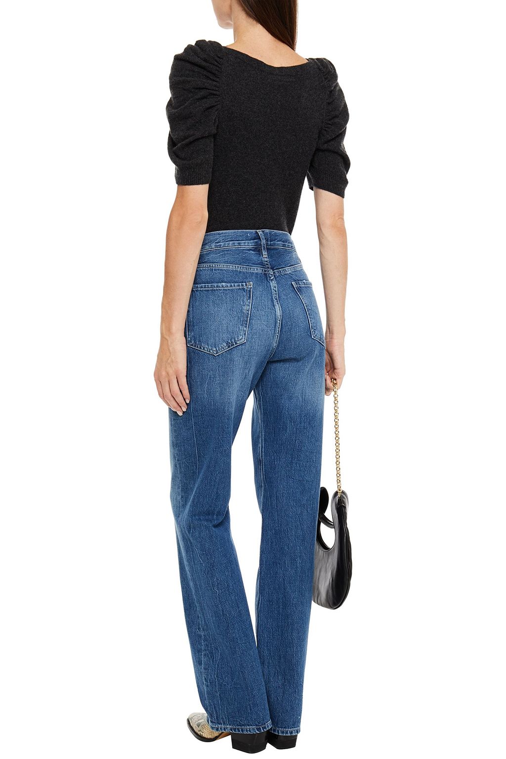 FRAME Le Jane high-rise straight-leg jeans