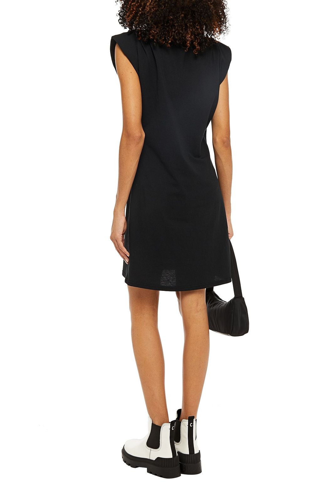 FRAME Cotton-jersey mini dress