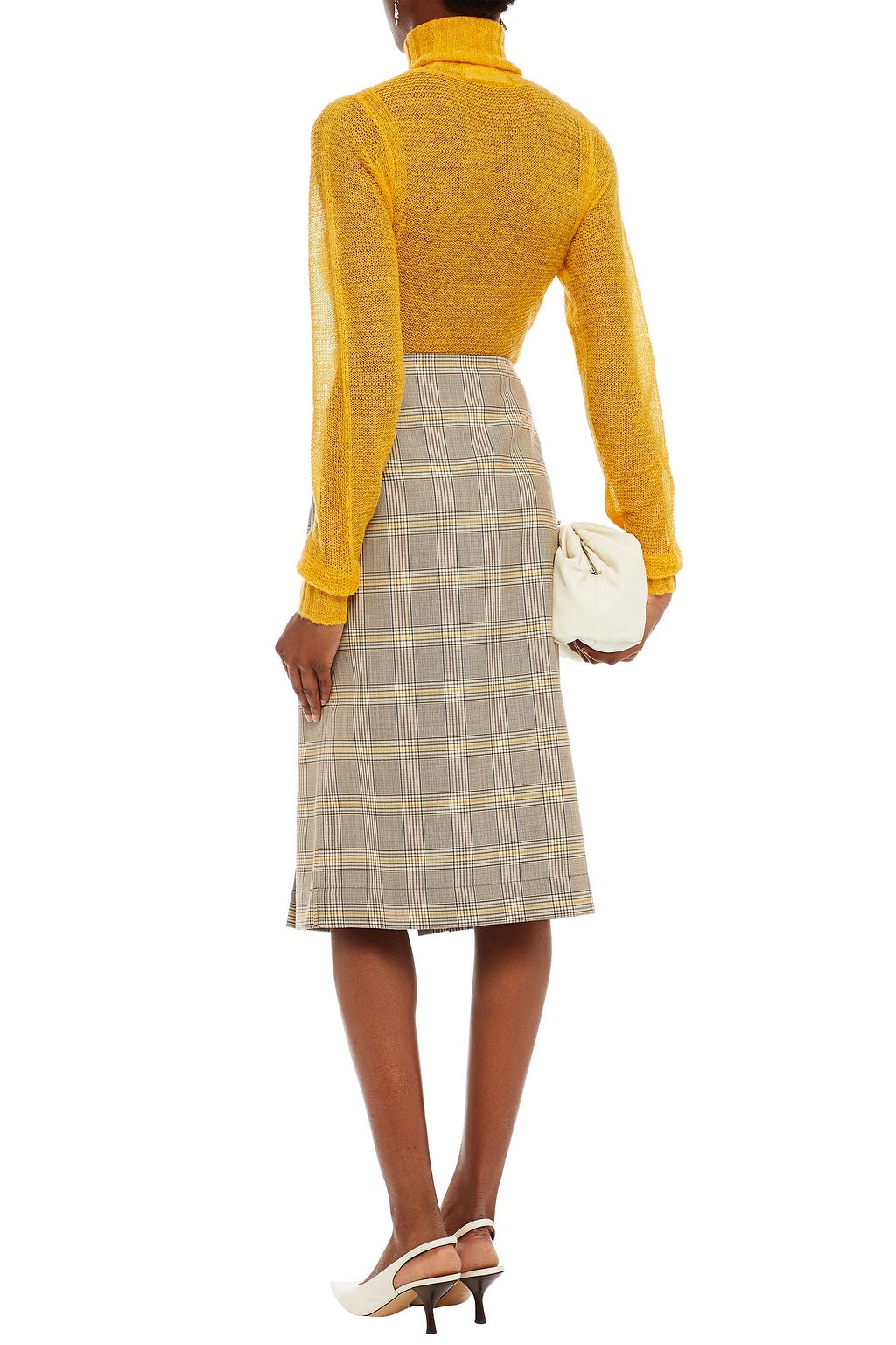 VICTORIA BECKHAM Alpaca-blend turtleneck sweater