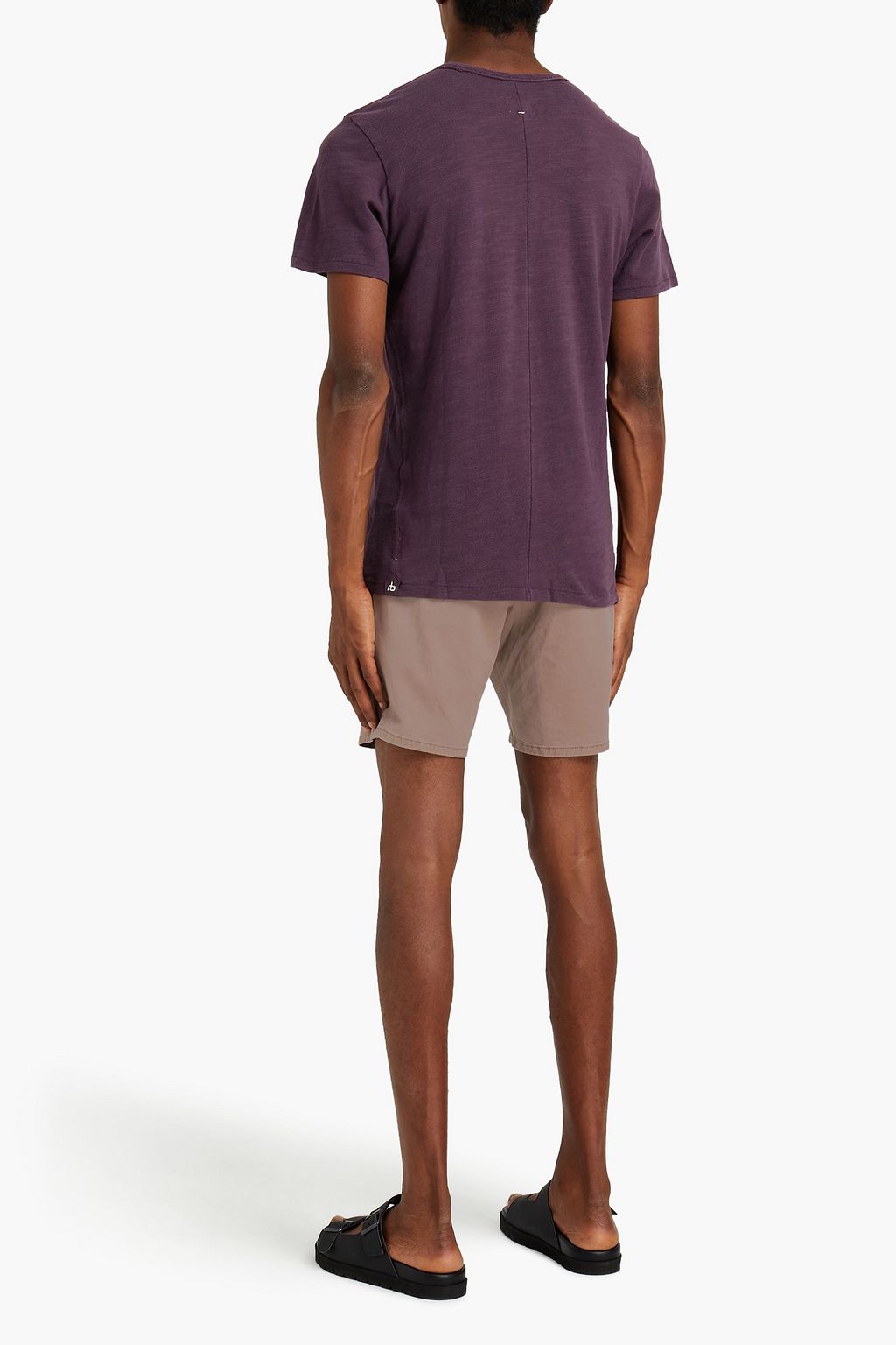 RAG & BONE Cotton-blend twill chino shorts