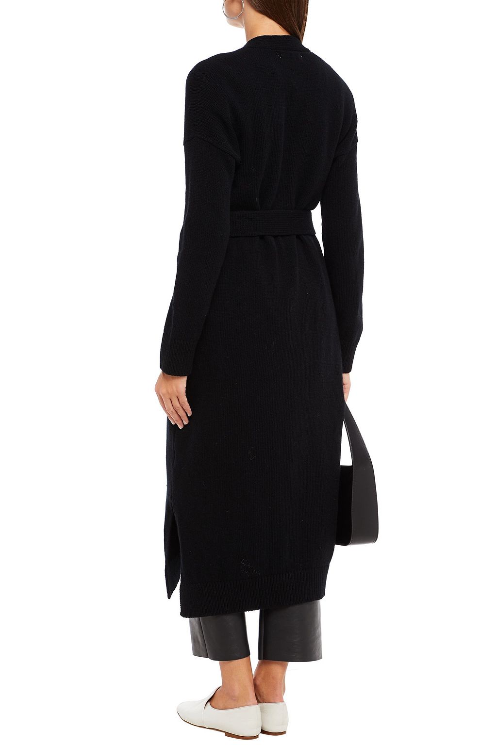 &DAUGHTER Ronnie belted wool cardigan
