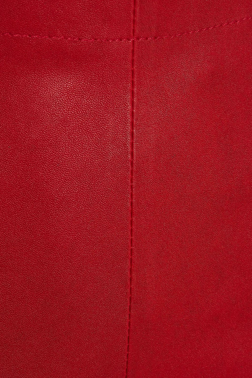 WALTER BAKER Leather mini skirt