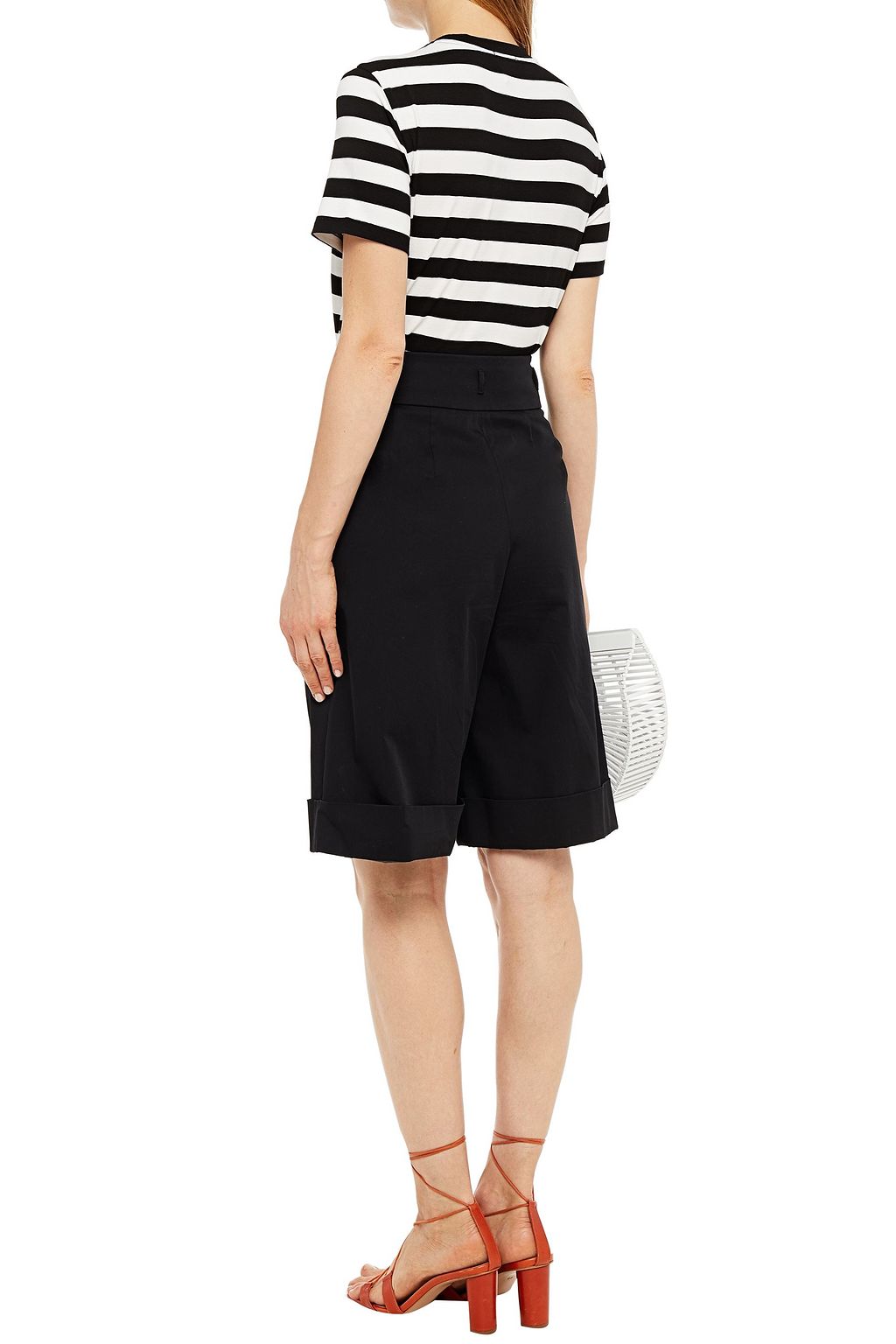 STELLA JEAN Printed stretch-jersey T-shirt