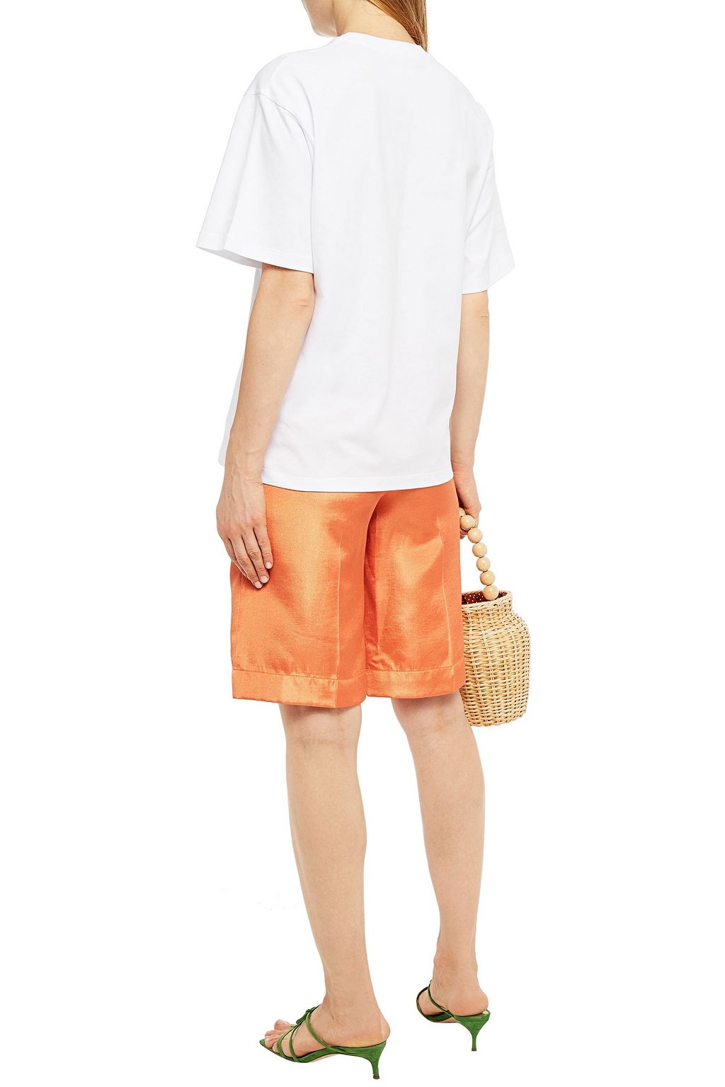 STELLA JEAN Printed cotton-jersey T-shirt
