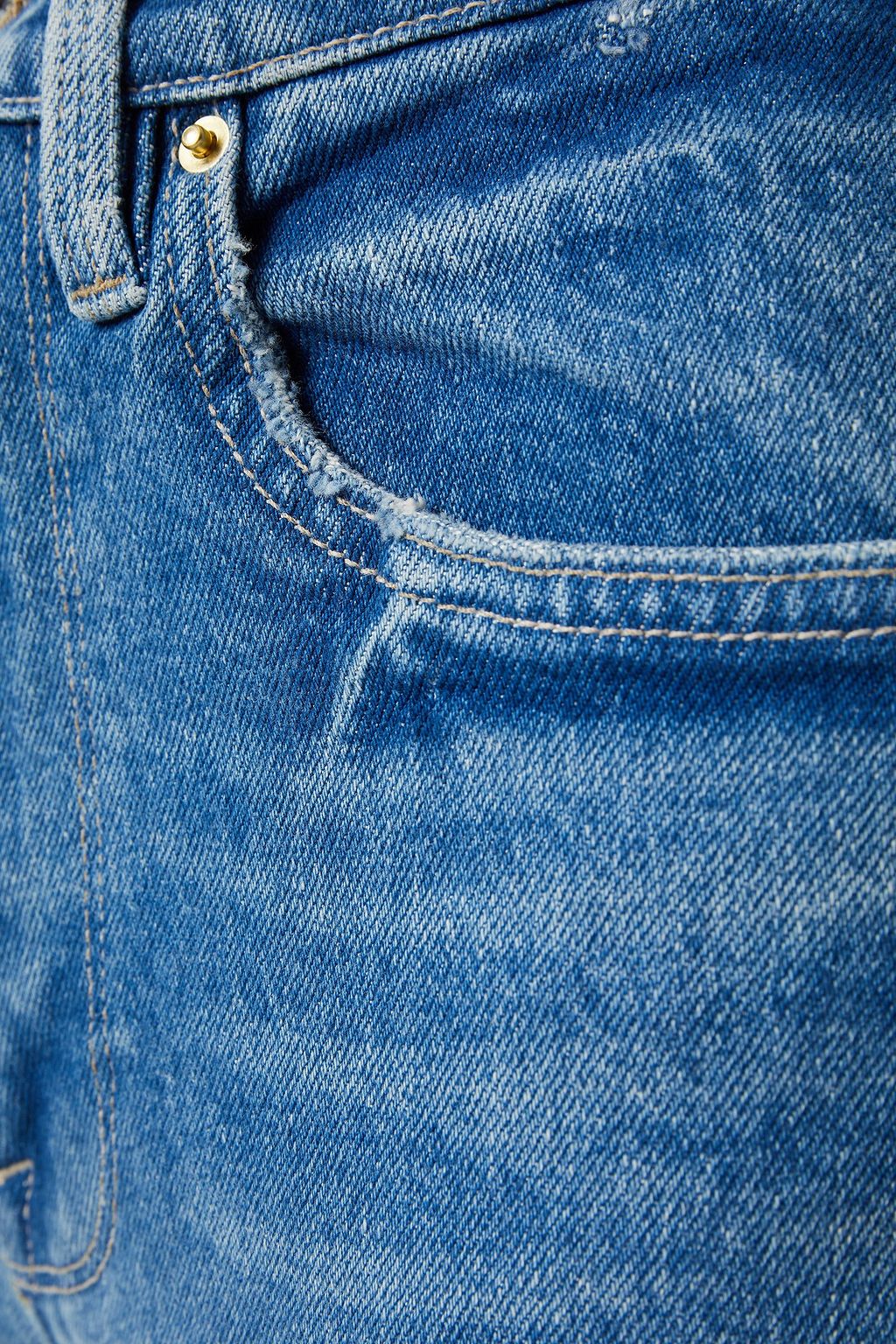 FRAME Le Vintage Bermuda denim shorts