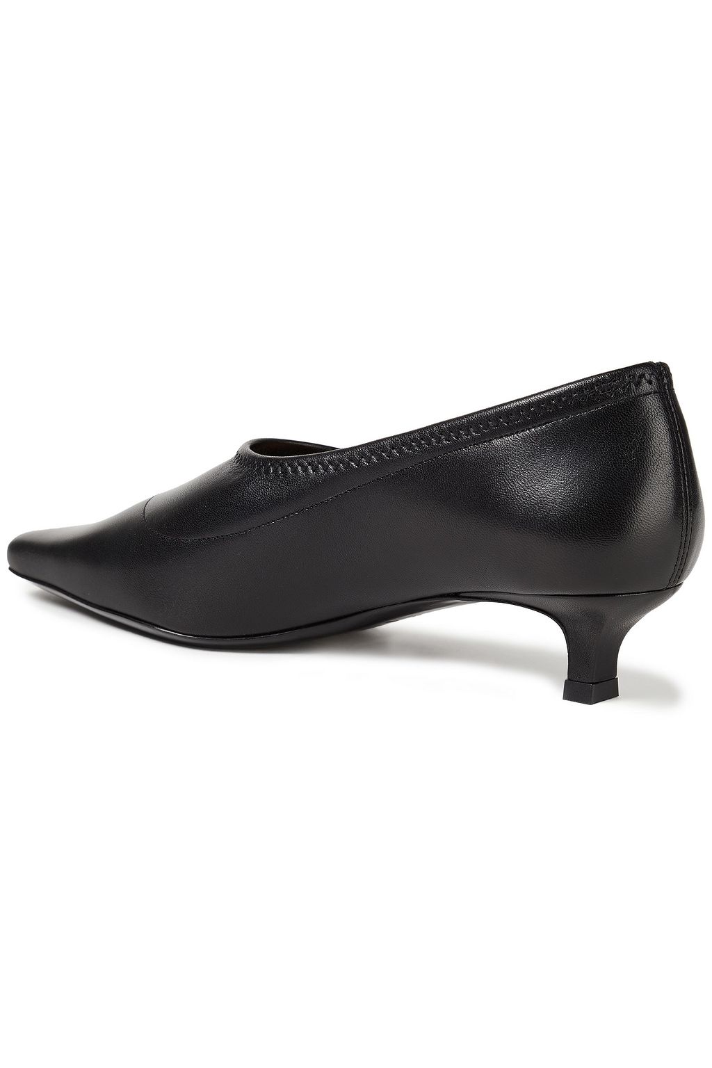 BY FAR Harper leather pumps