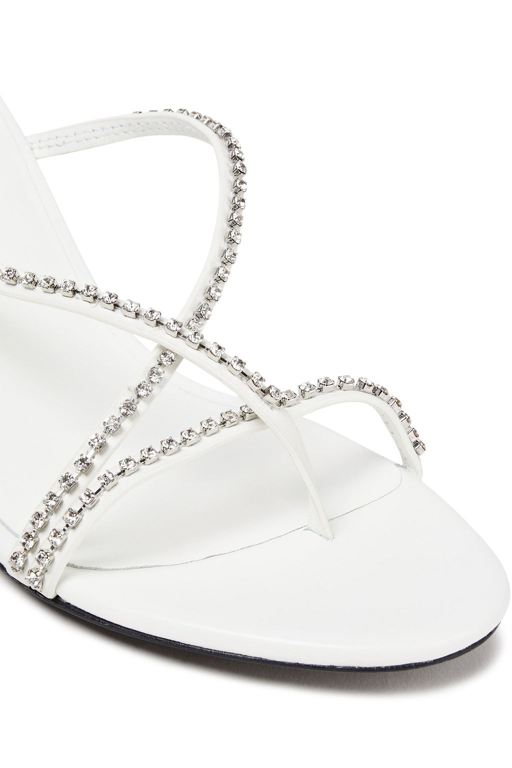 3.1 PHILLIP LIM Kiddie crystal-embellished leather sandals