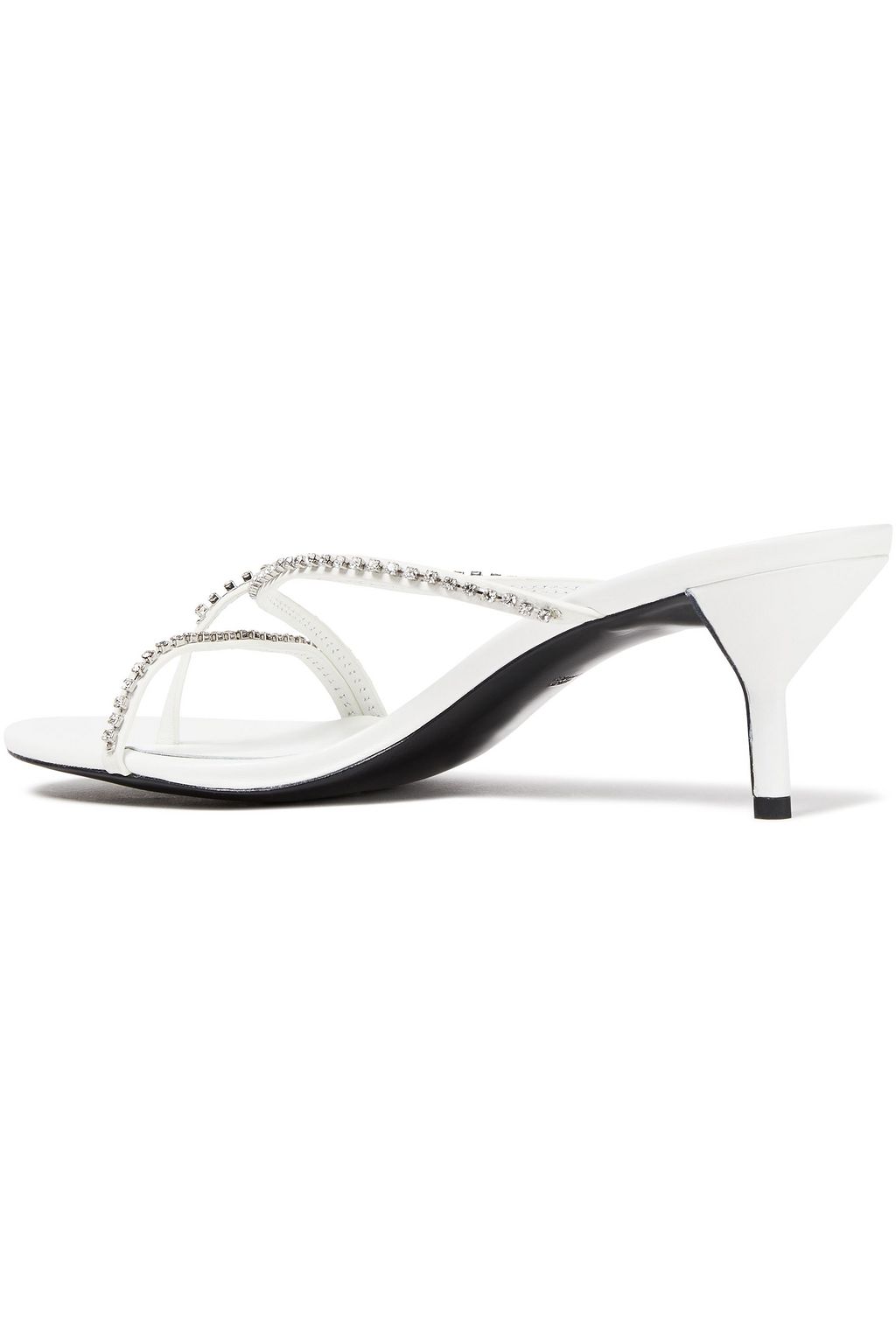 3.1 PHILLIP LIM Kiddie crystal-embellished leather sandals