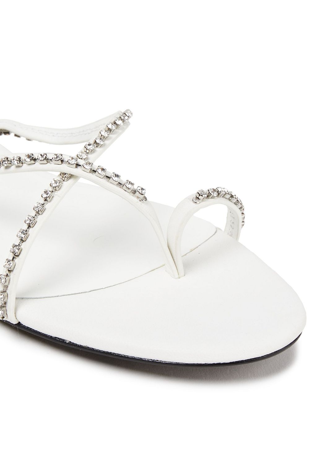 3.1 PHILLIP LIM Kiddie crystal-embellished leather sandals