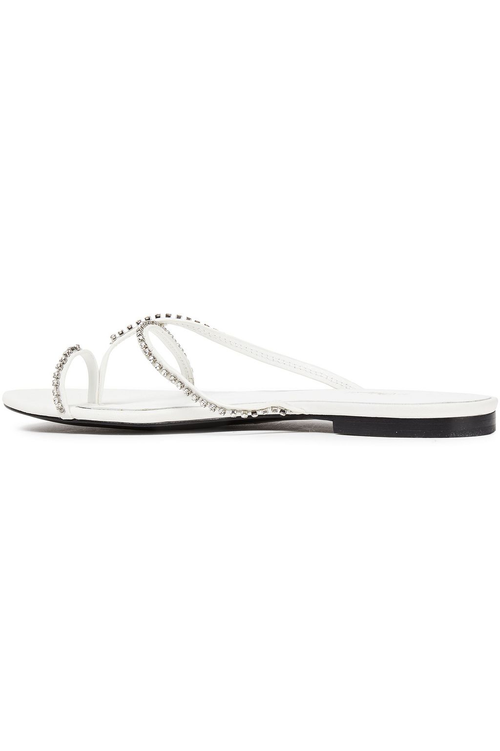 3.1 PHILLIP LIM Kiddie crystal-embellished leather sandals