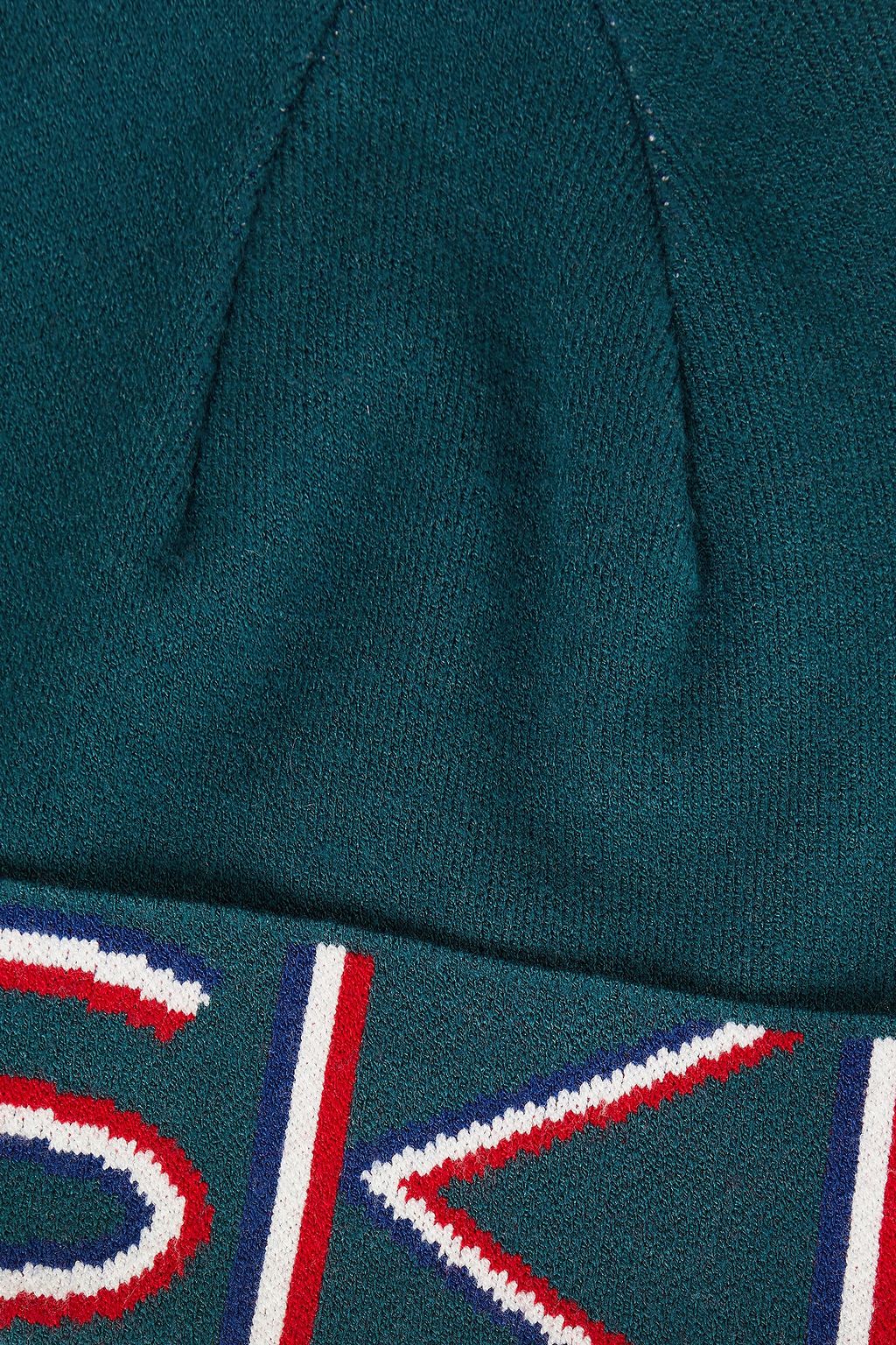 FUSALP Appliquéd knitted beanie