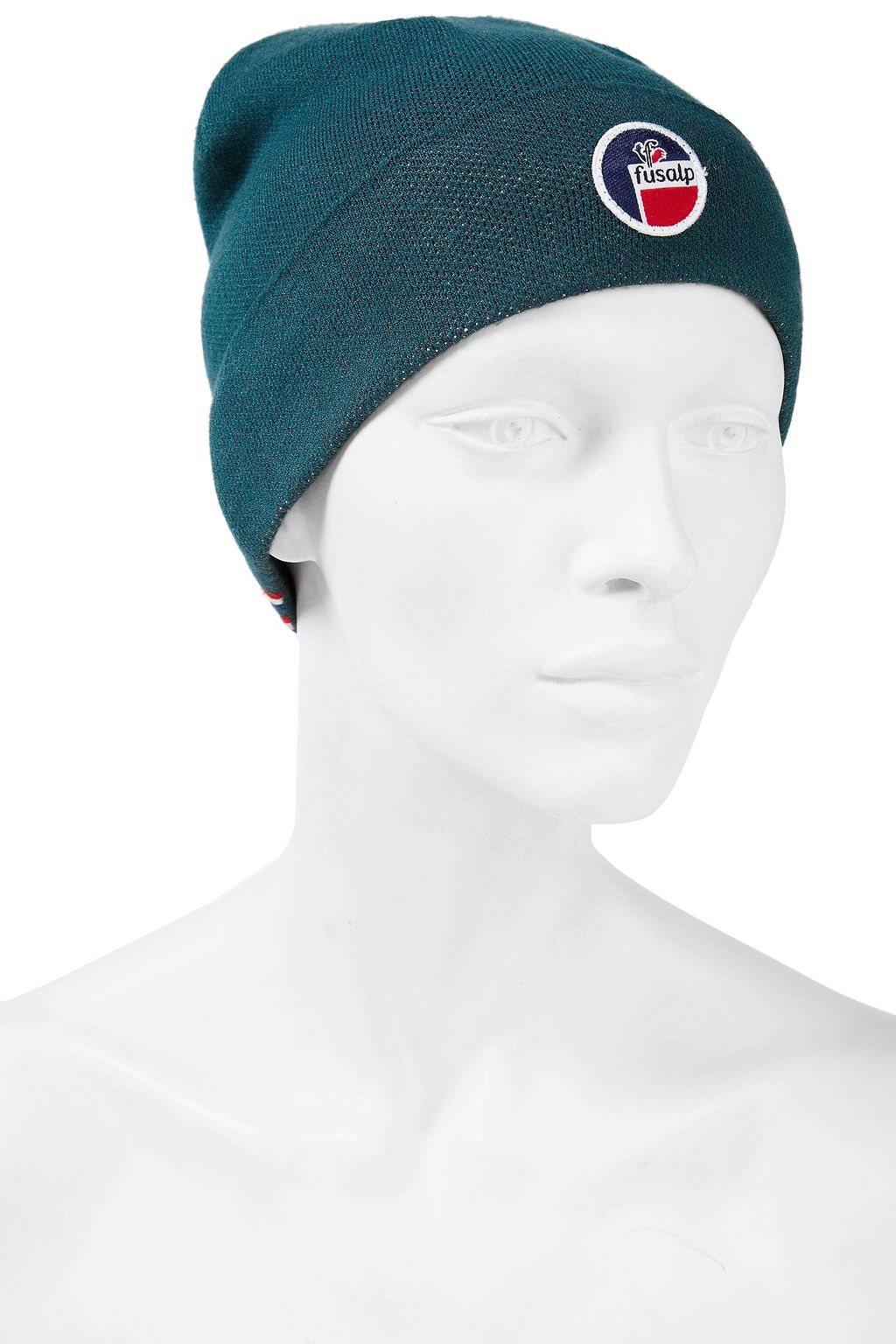 FUSALP Appliquéd knitted beanie