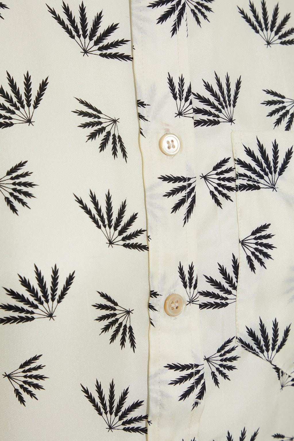 ISABEL MARANT Usak floral-print silk-twill shirt
