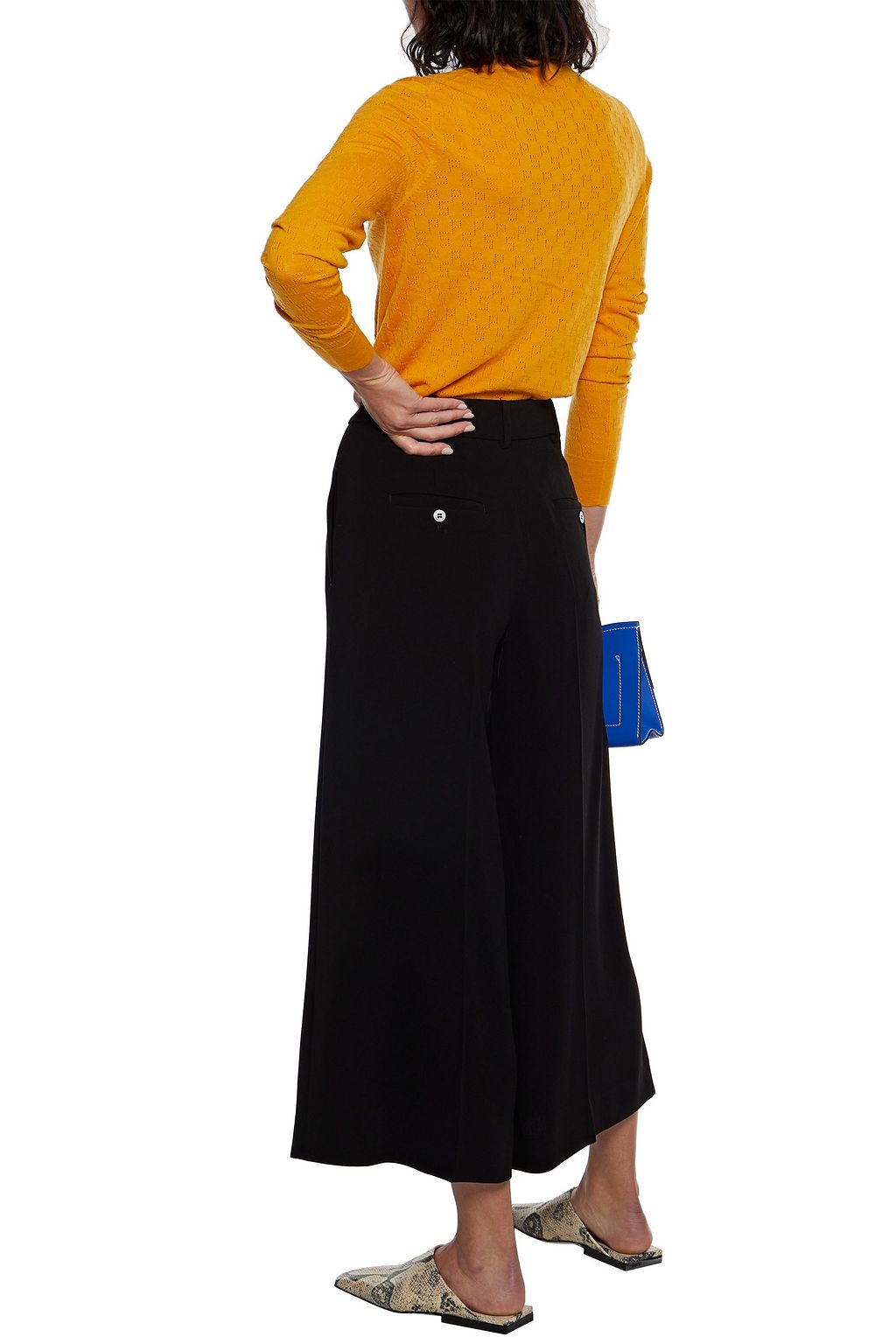 PROENZA SCHOULER Pointelle-knit merino wool sweater