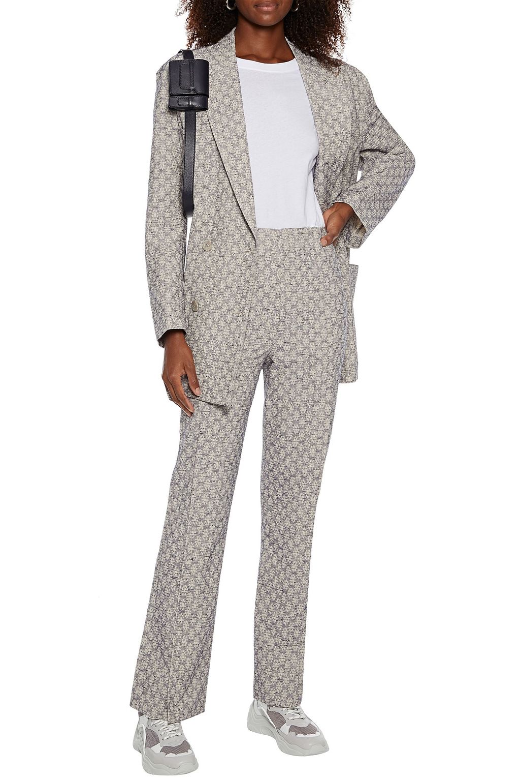 ACNE STUDIOS Bootcut-Hose aus Jacquard