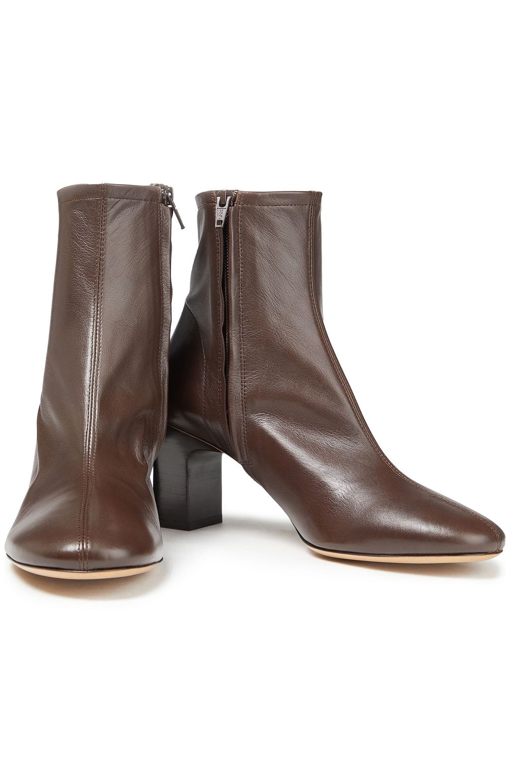 BY FAR Vasi leather ankle boots
