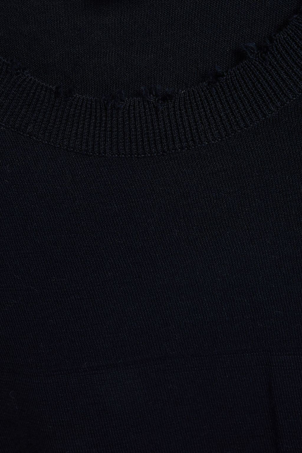 COTTON BY AUTUMN CASHMERE Distressed cotton top