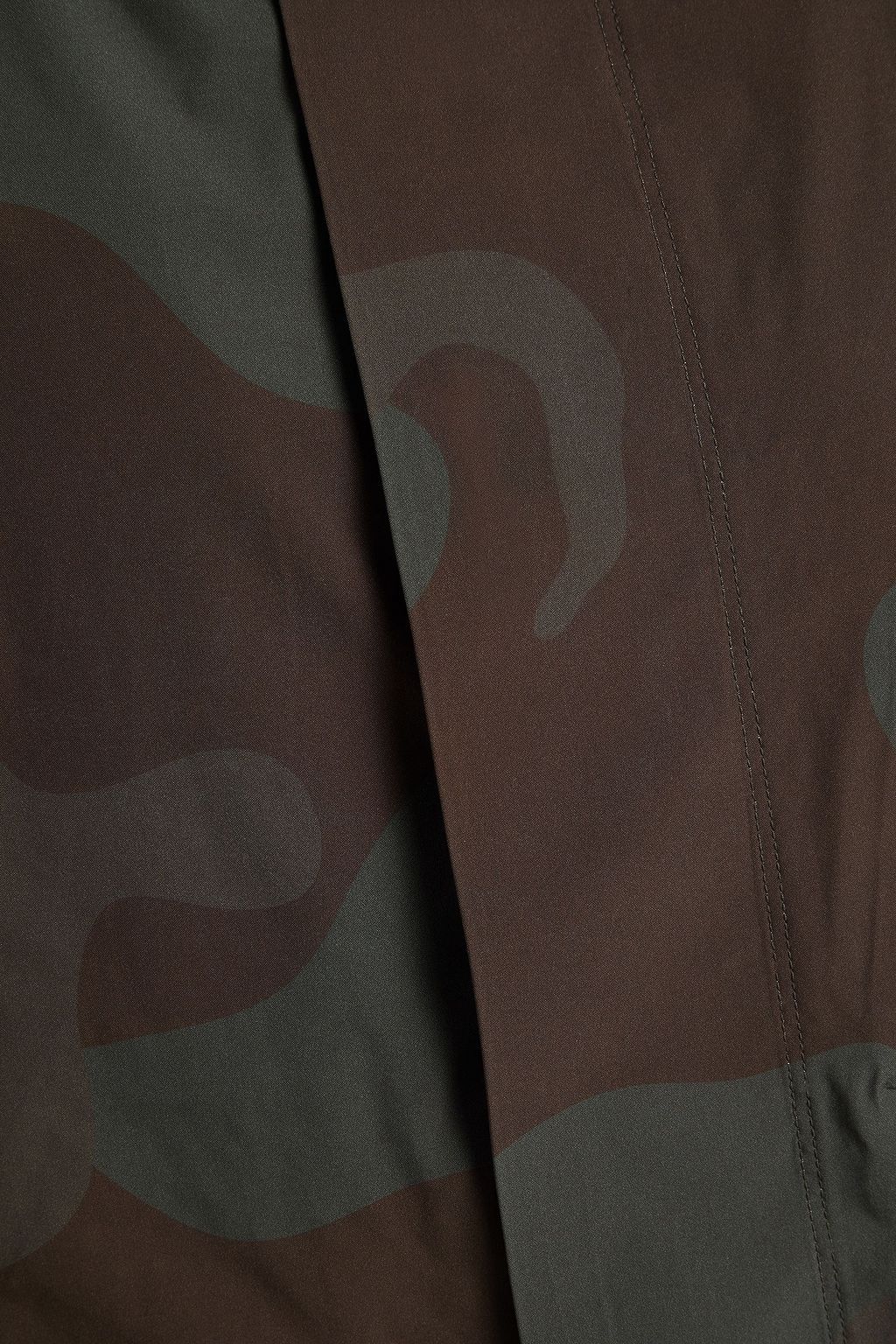 HOLDEN Zip-detailed woven hooded parka