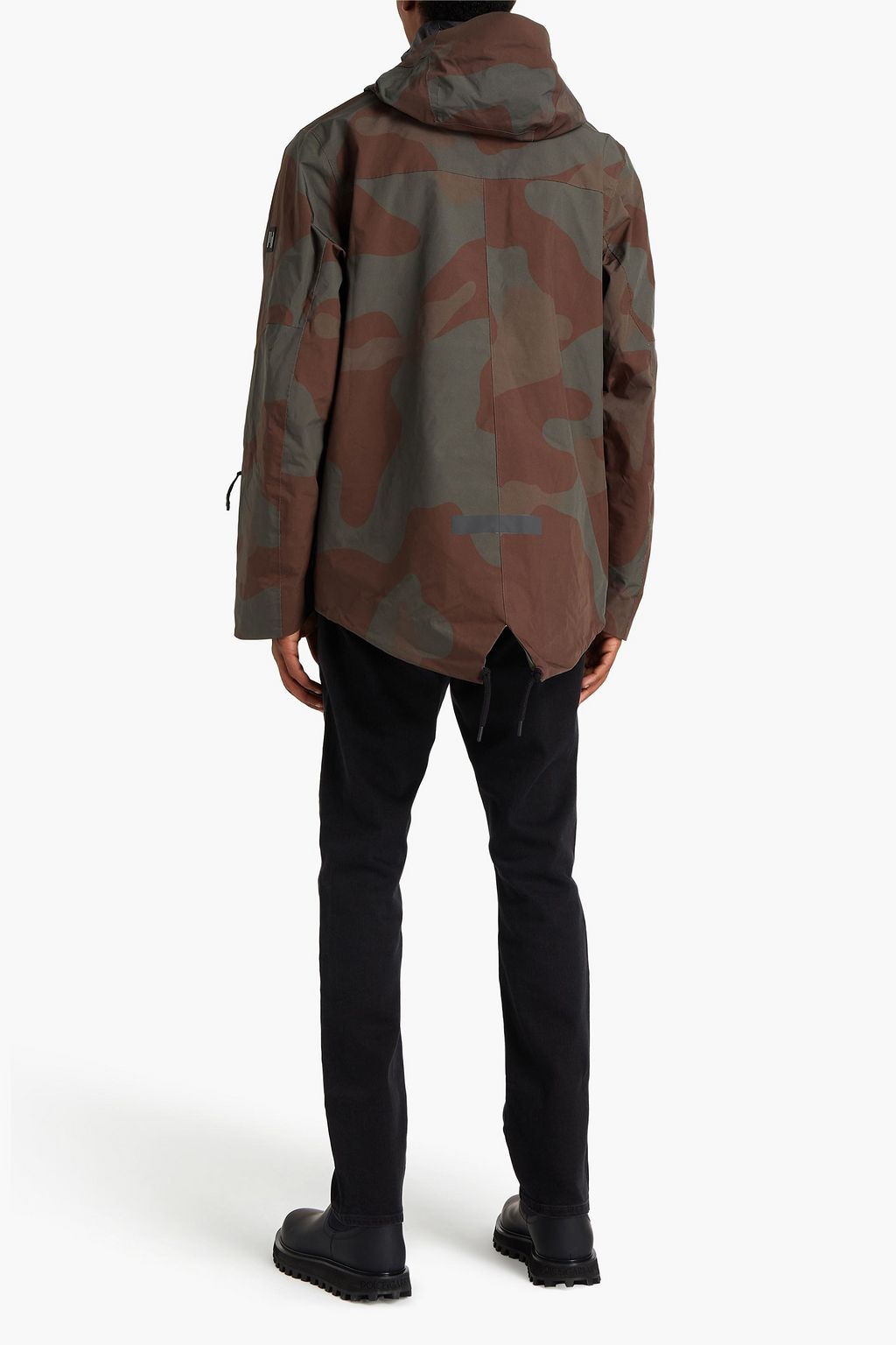 HOLDEN Zip-detailed woven hooded parka