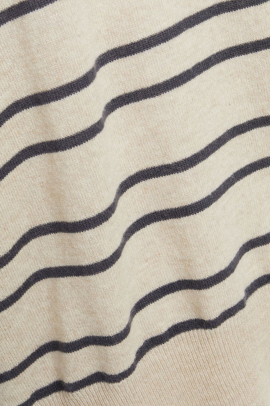 AUTUMN CASHMERE Striped cashmere sweater
