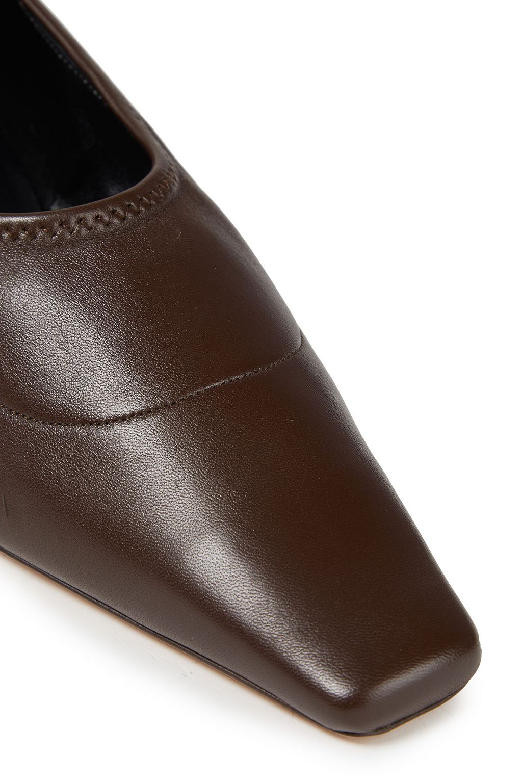 BY FAR Harper leather pumps