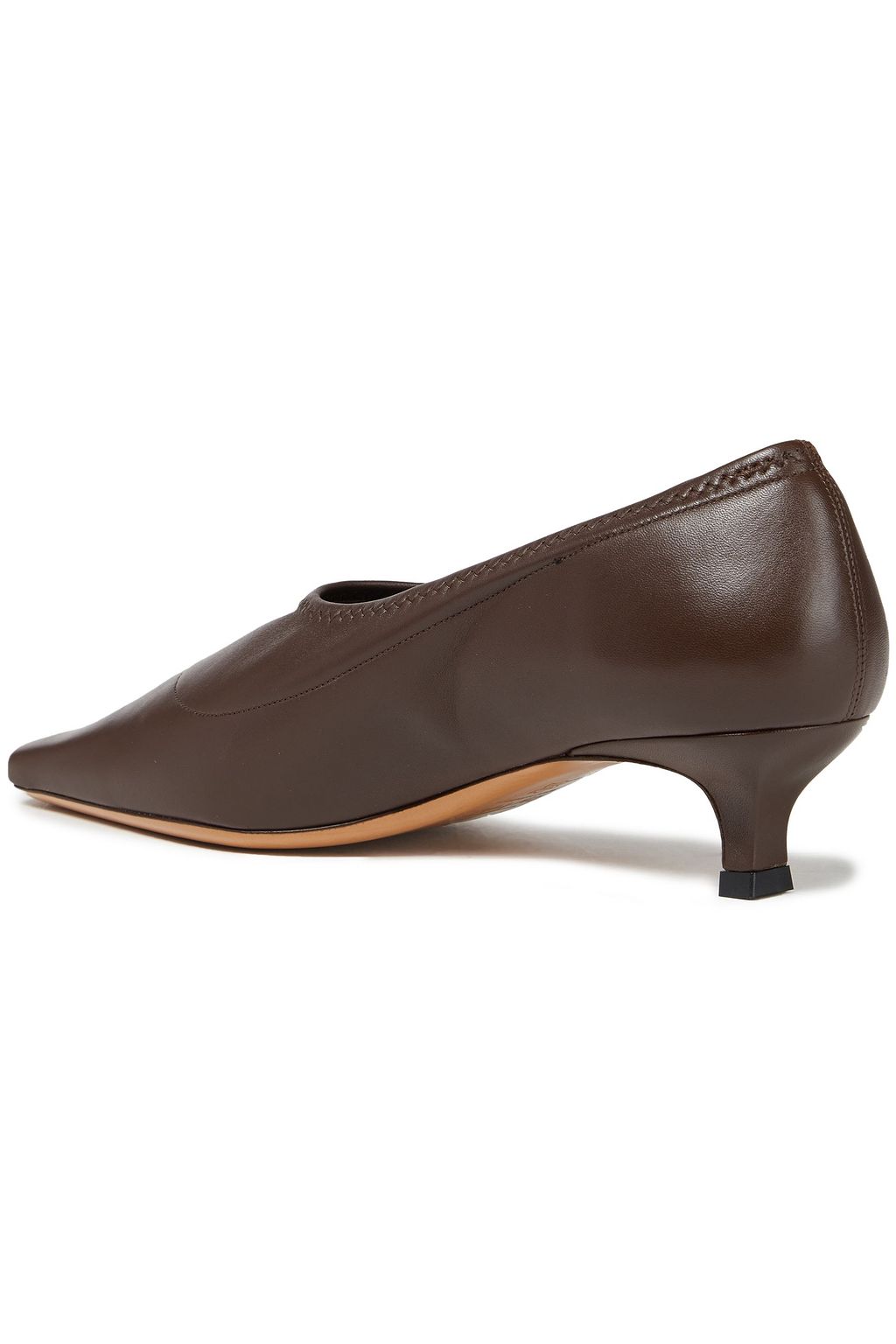 BY FAR Harper leather pumps