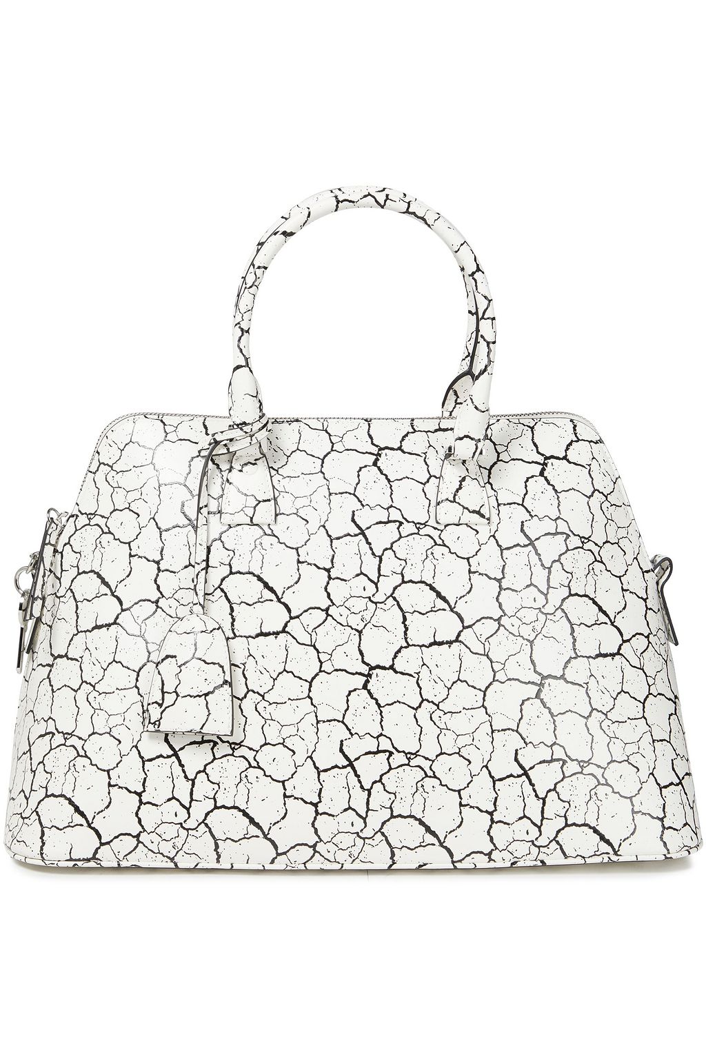 MAISON MARGIELA 5AC Tote Bag aus bedrucktem Leder