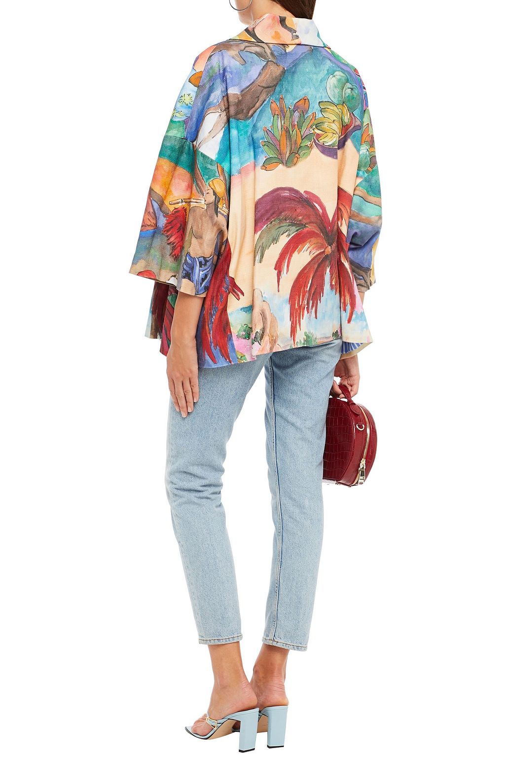 STELLA JEAN Printed cotton-blend canvas jacket