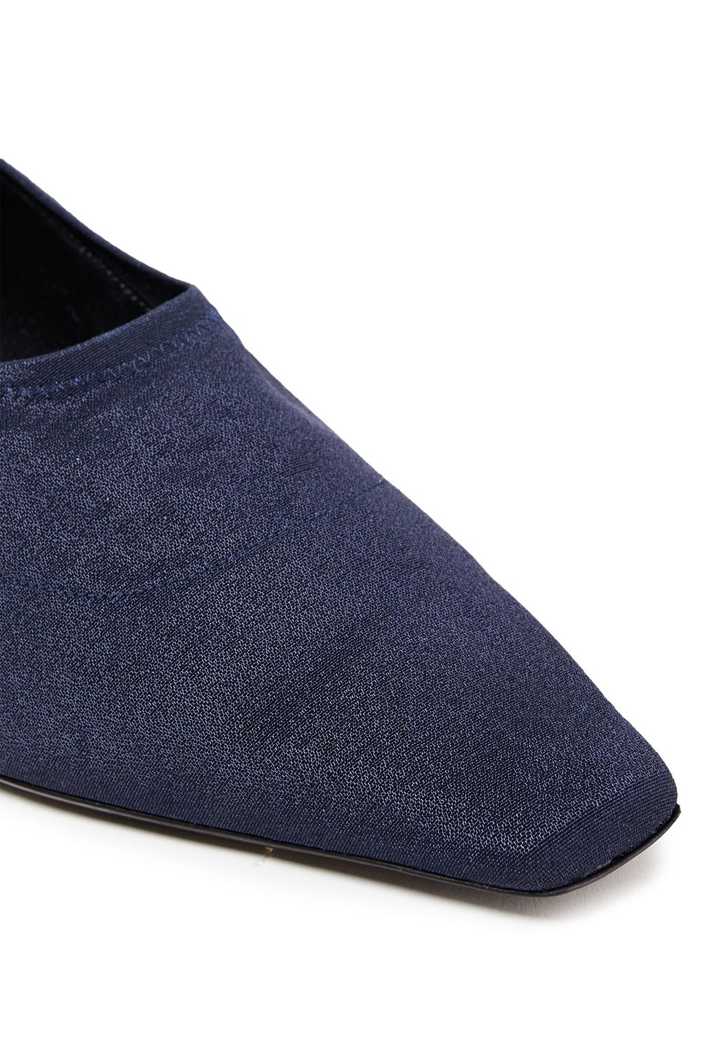 BY FAR Harper stretch-crepe pumps