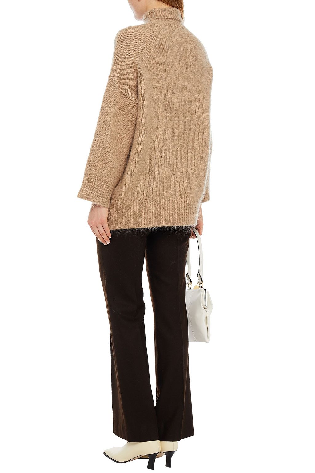 LVIR Cable-knit turtleneck sweater