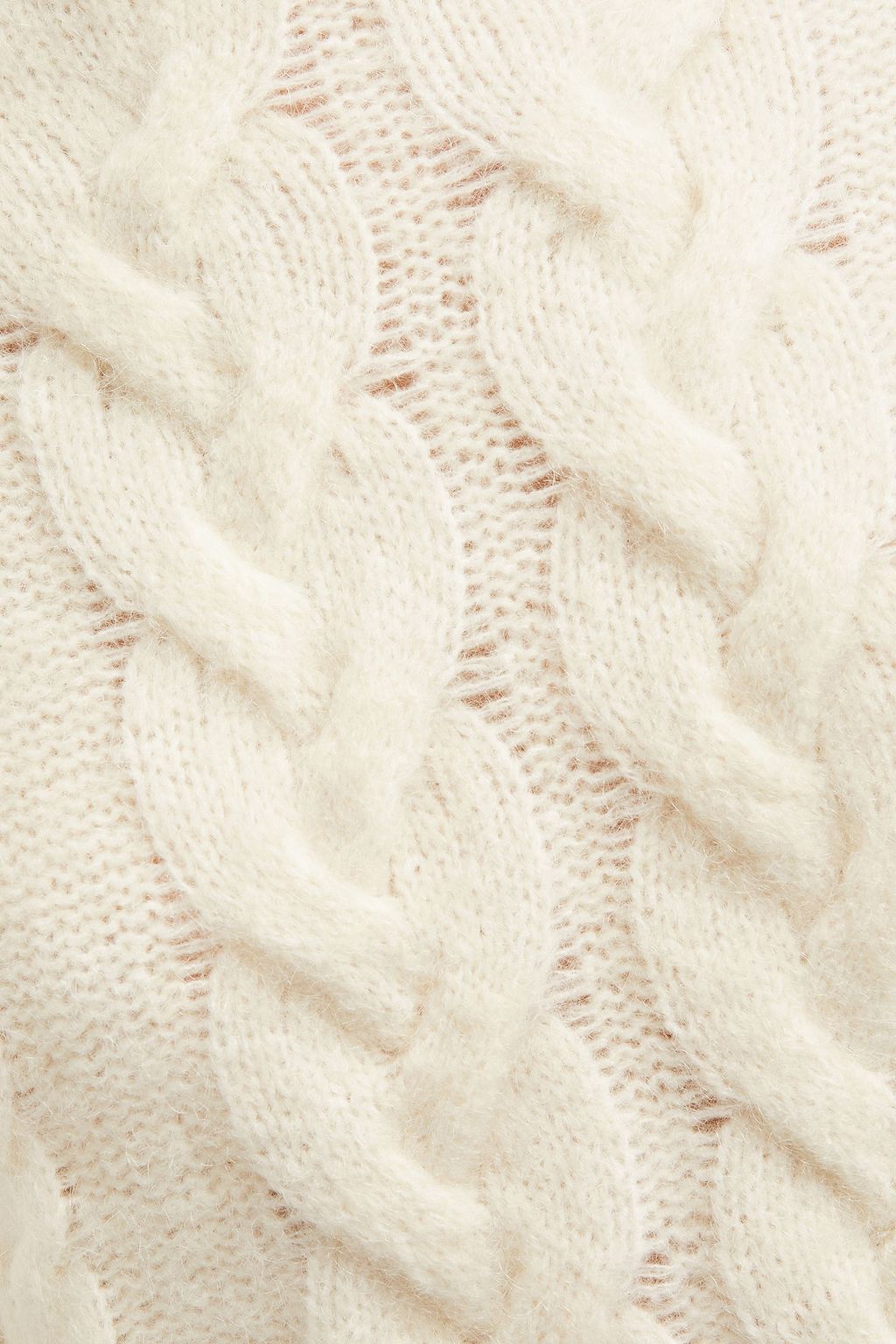 LVIR Cable-knit turtleneck sweater