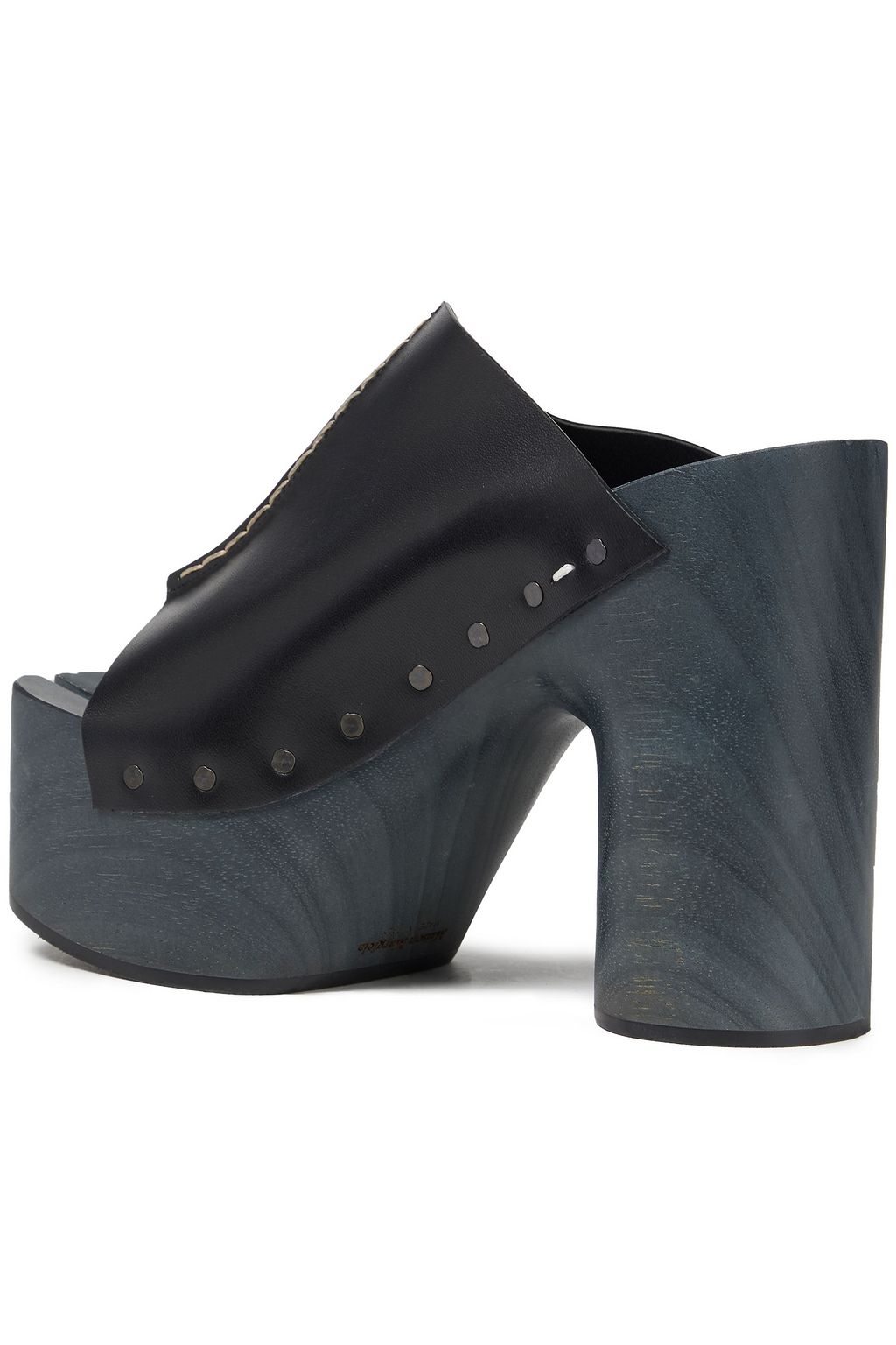 MAISON MARGIELA Tabi split-toe leather platform mules