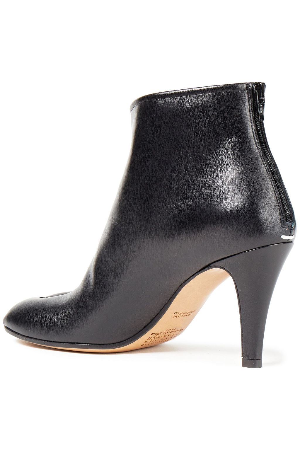 tabi split toe leather ankle boots