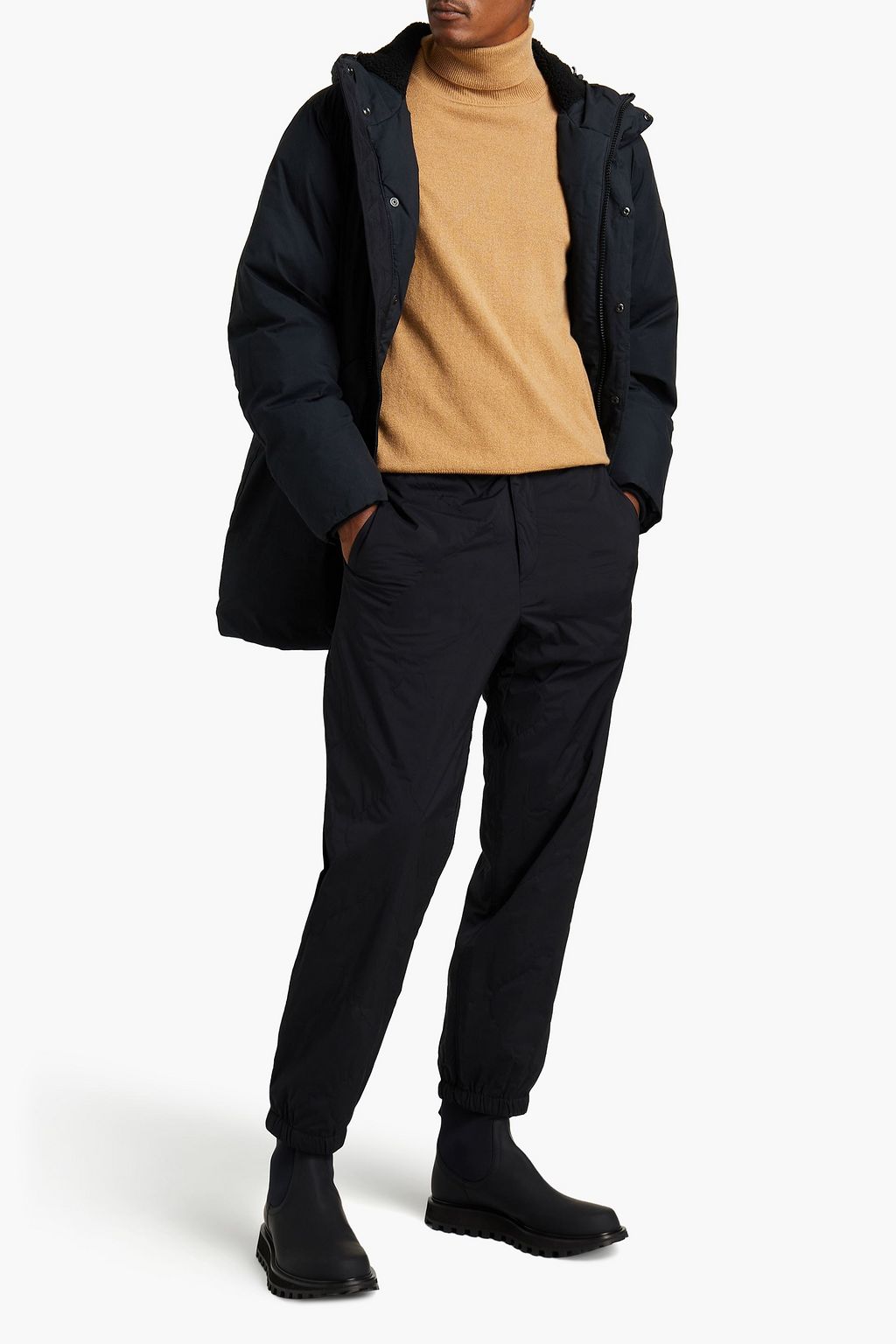 RAG & BONE Drake quilted shell tapered pants