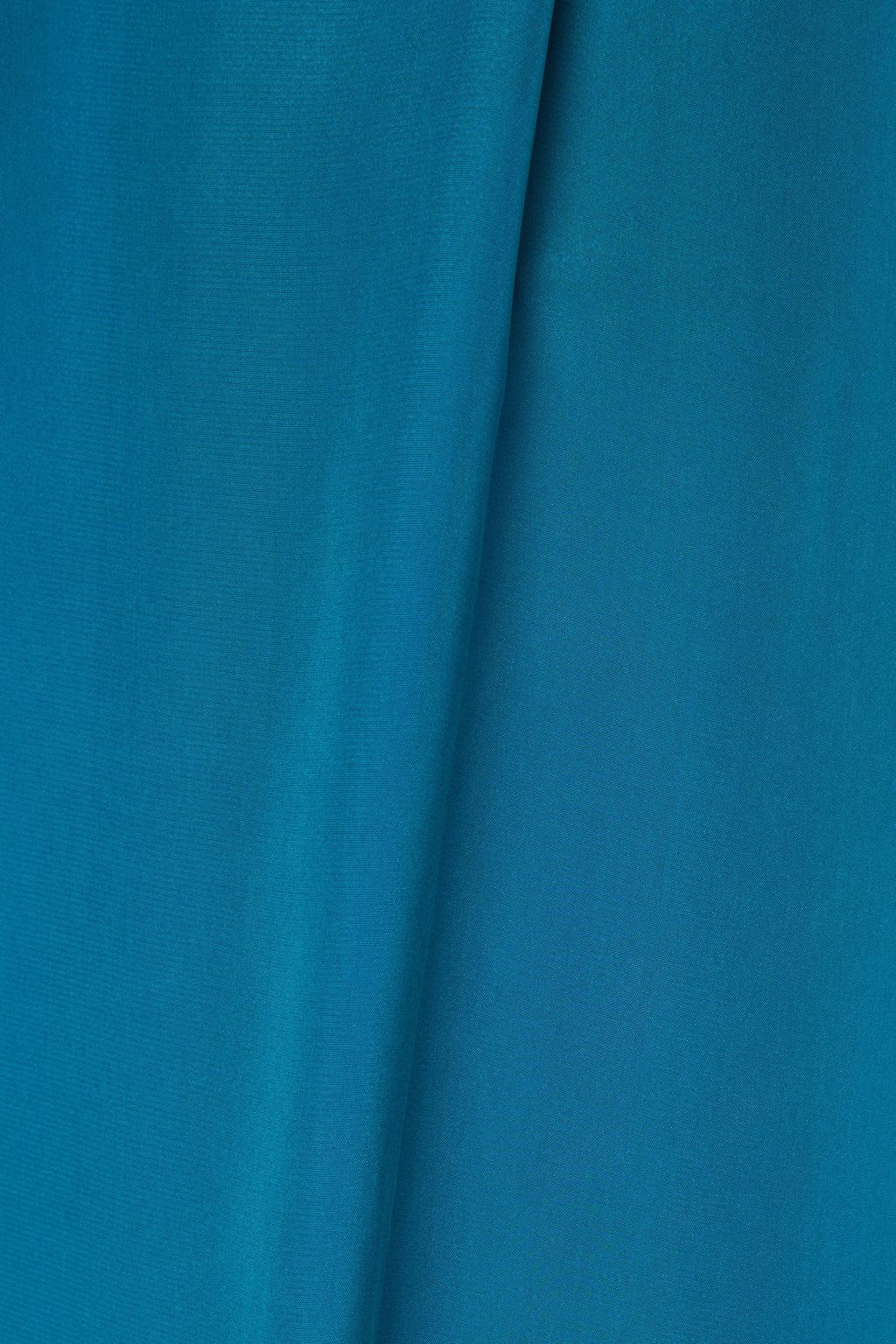 BONDI BORN Silk-blend crepe de chine wide-leg pants