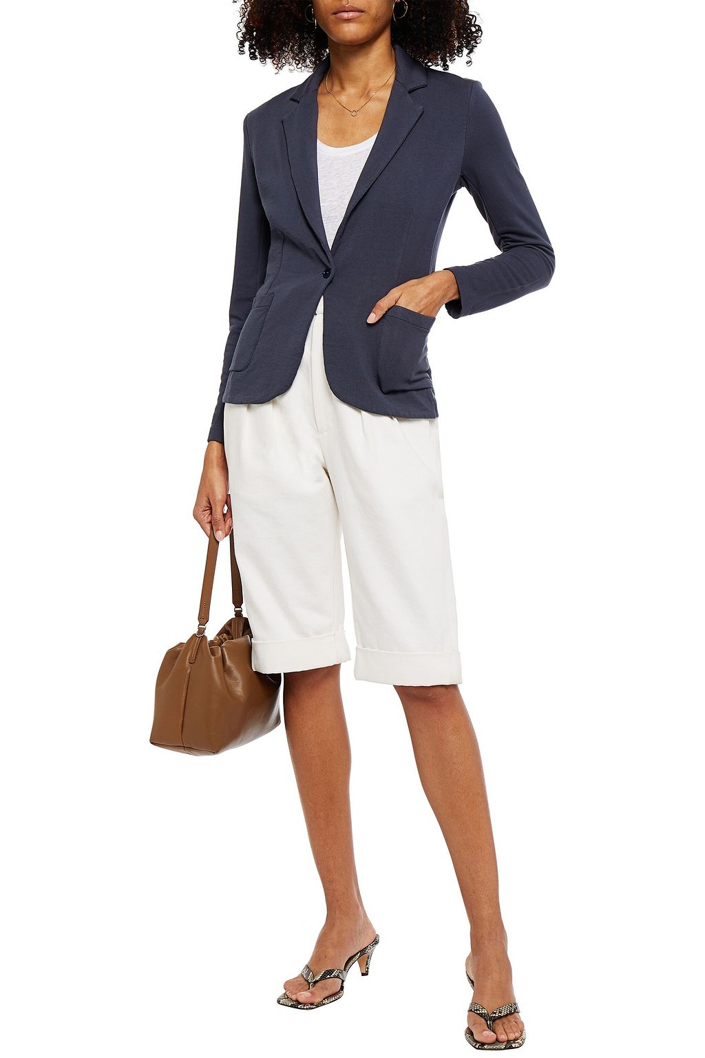 MAJESTIC FILATURES Fleece blazer