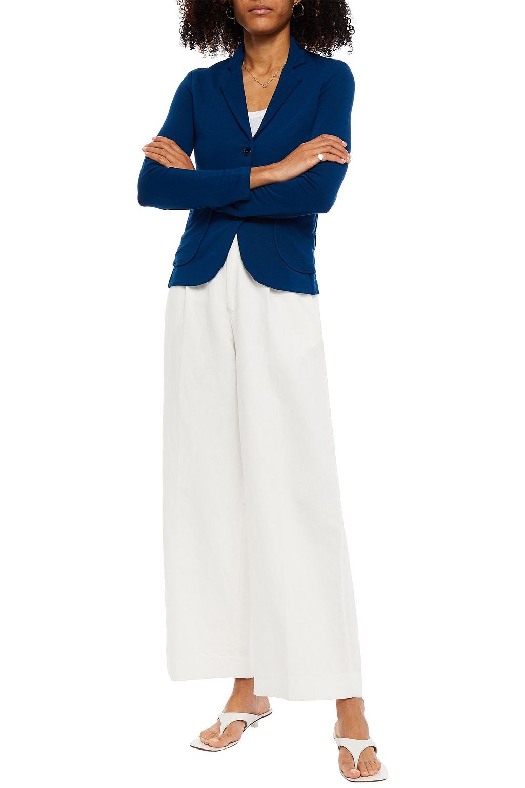 MAJESTIC FILATURES French terry blazer