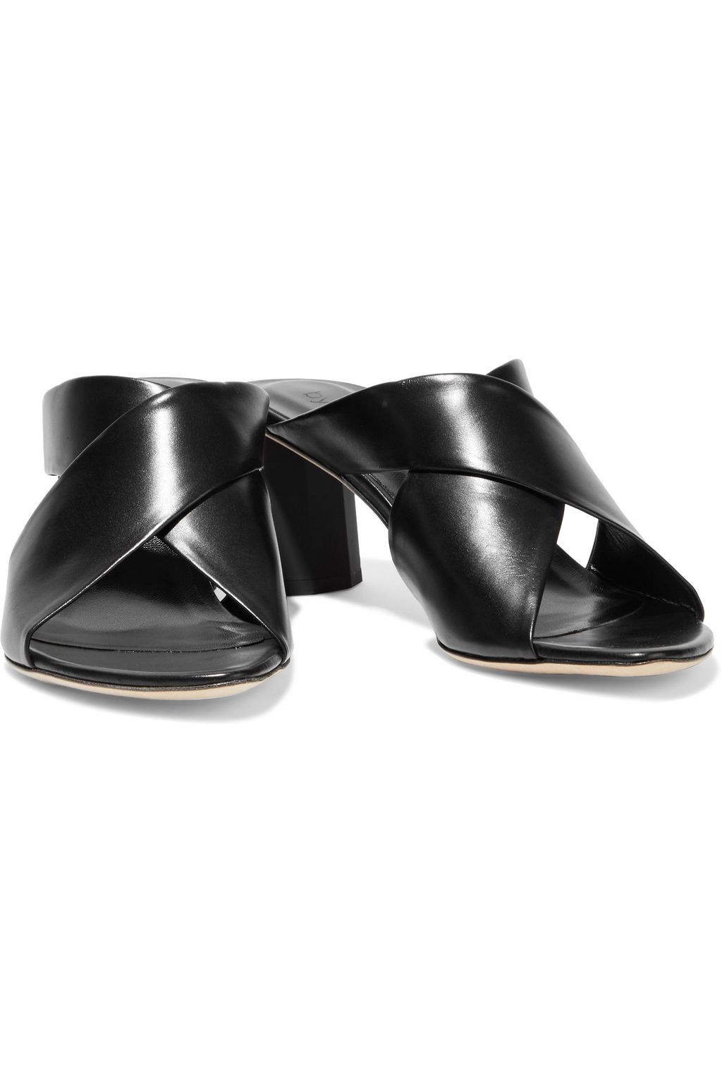 BY FAR Jaz leather mules