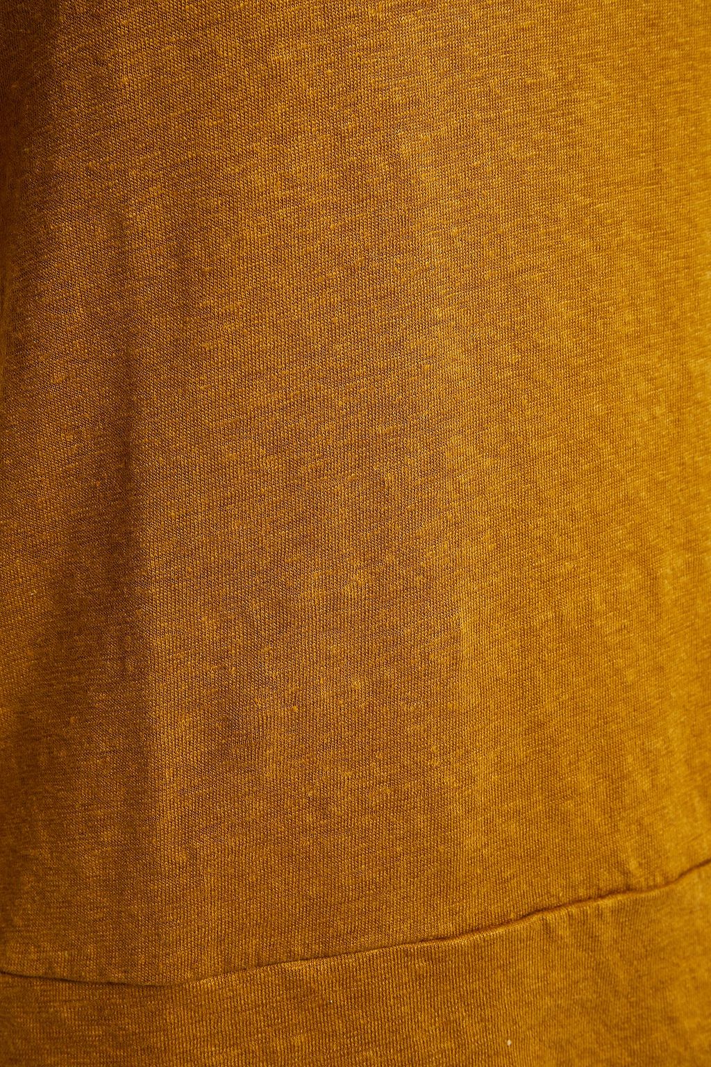 MAJESTIC FILATURES Slub stretch-linen jersey top