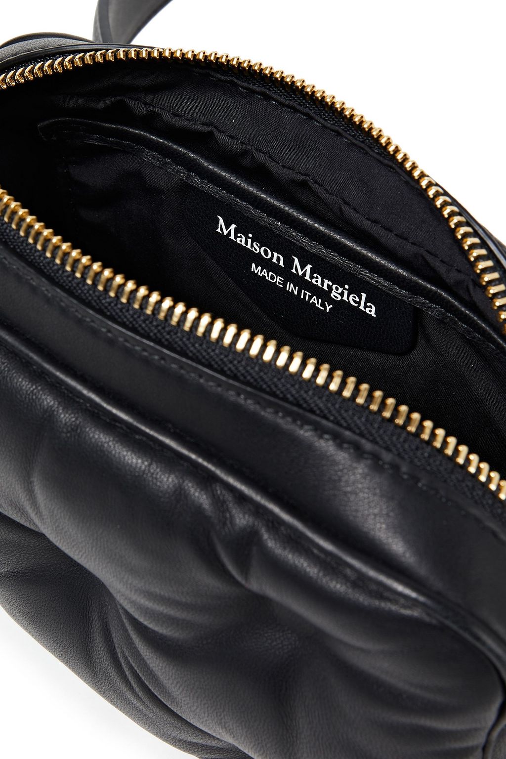 MAISON MARGIELA Glam Slam mini quilted leather belt bag