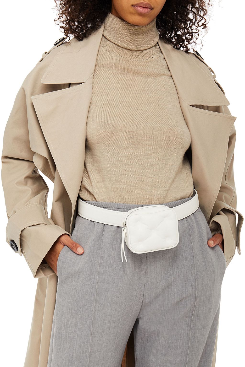 MAISON MARGIELA Glam Slam quilted leather belt bag