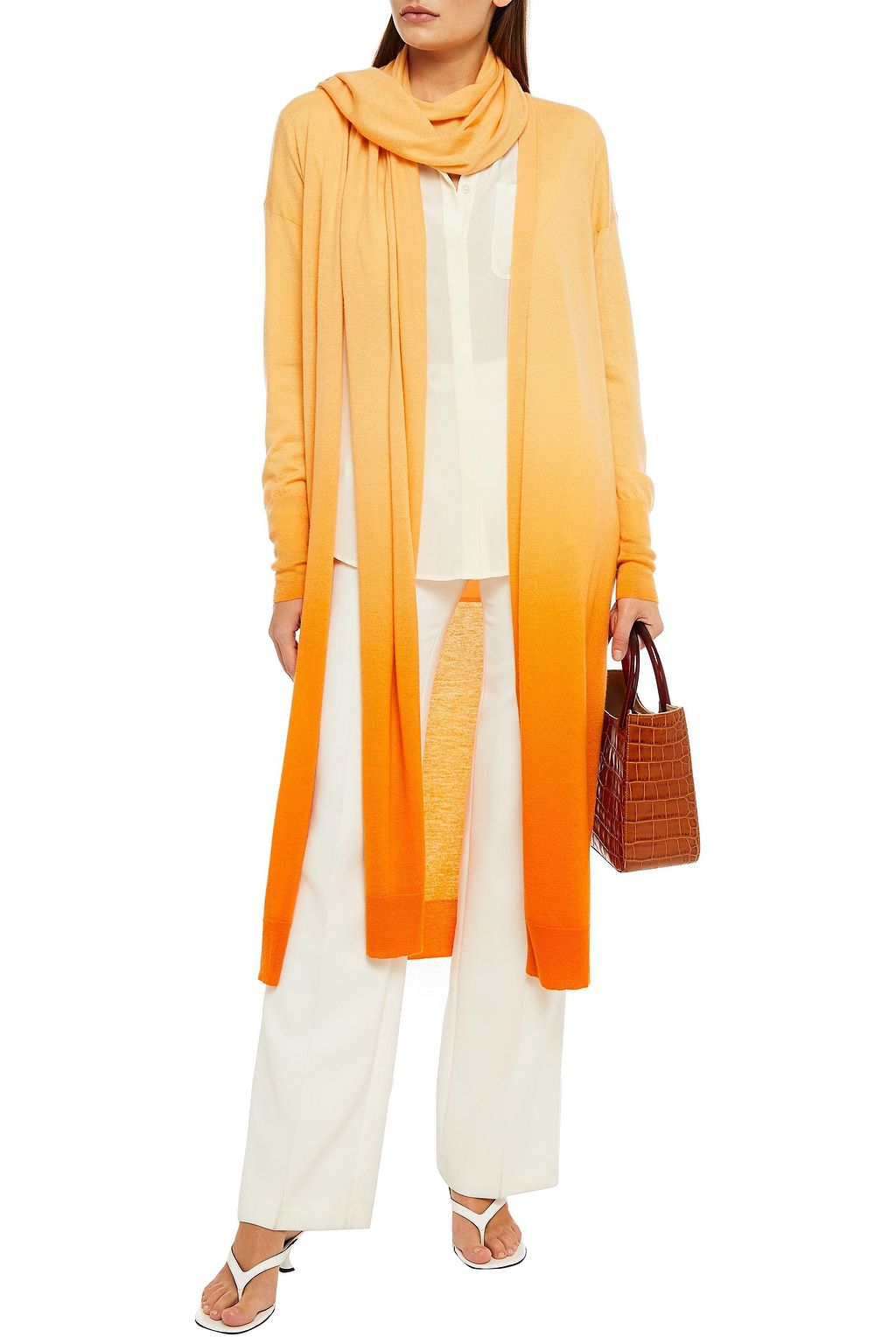 SIMKHAI Dégradé cashmere cardigan