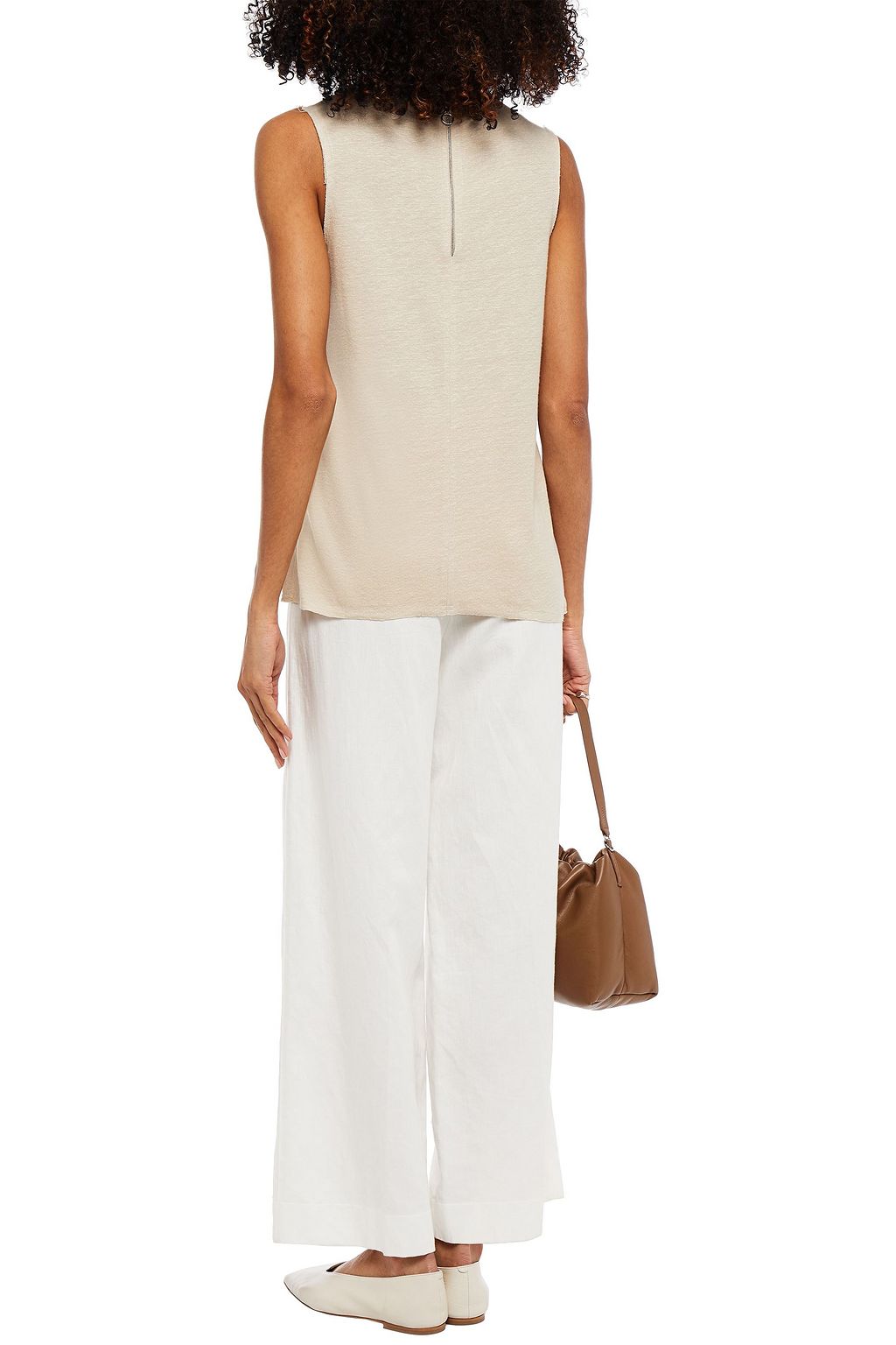 MAJESTIC FILATURES Linen-gauze tank