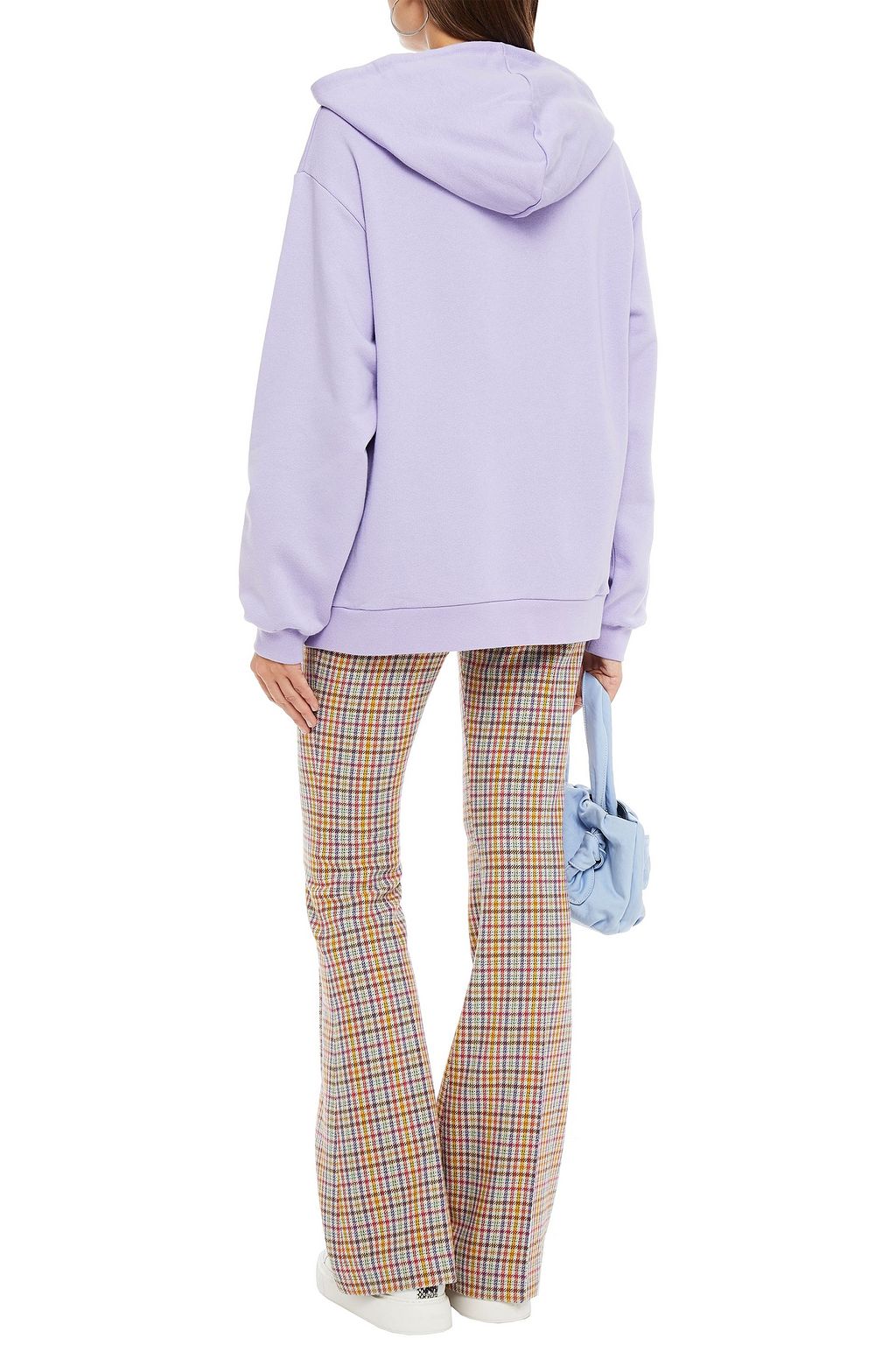 ÊTRE CÉCILE Embroidered French cotton-terry hoodie
