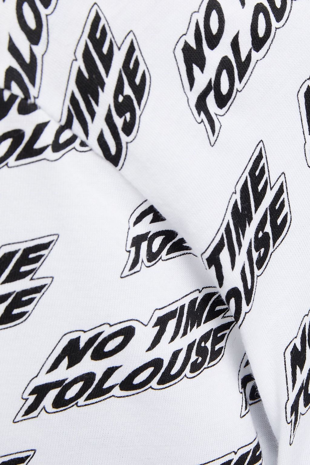 ÊTRE CÉCILE No Time Toulouse printed organic cotton-jersey T-shirt