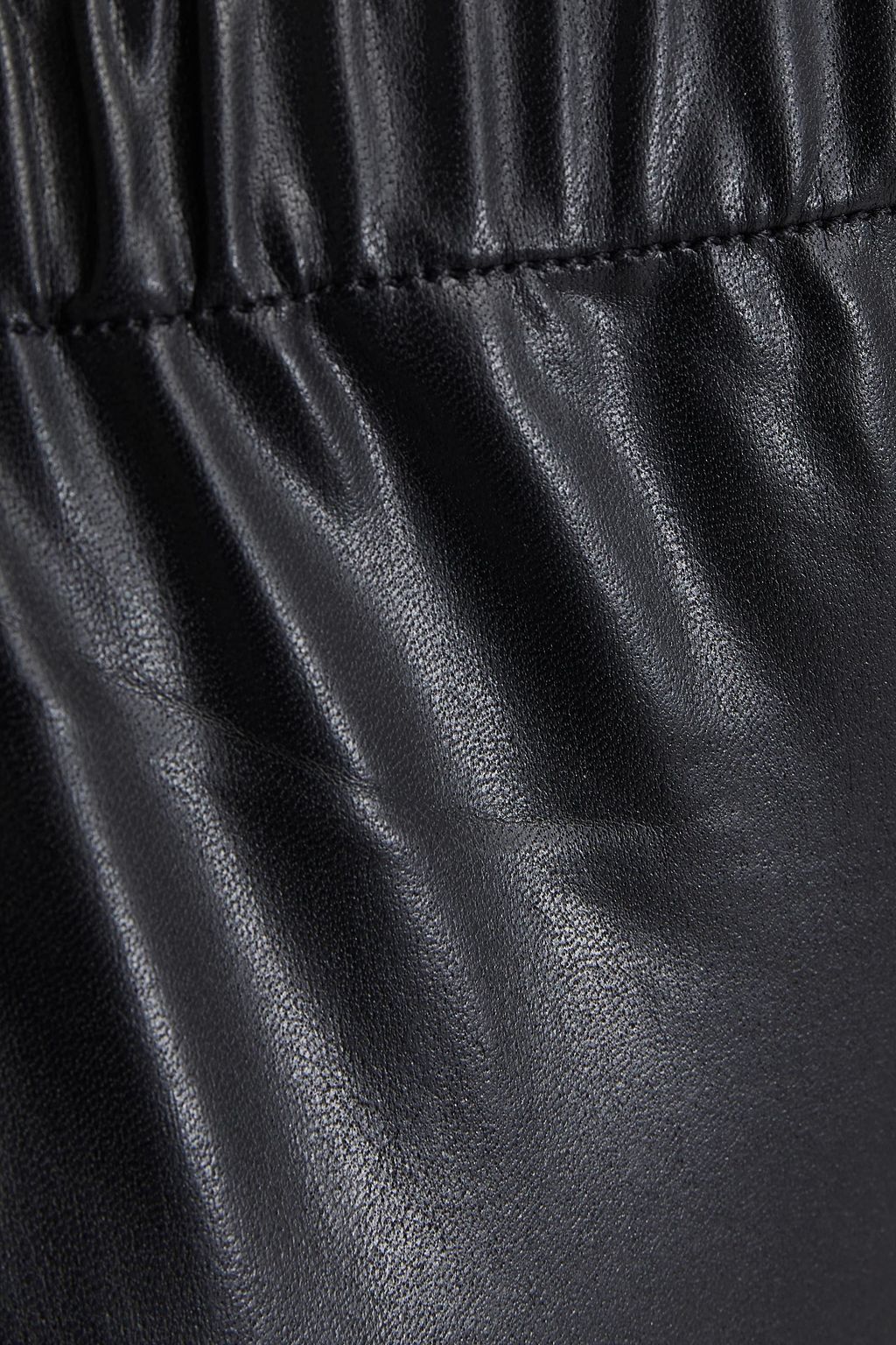 SIMKHAI Cropped faux leather leggings