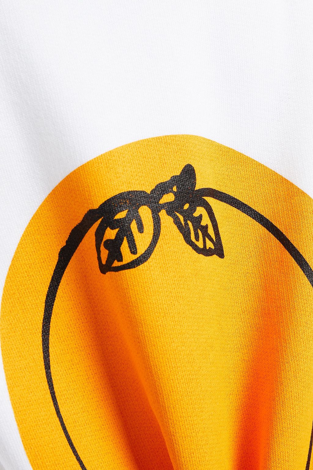 ÊTRE CÉCILE Printed organic cotton-fleece sweatshirt