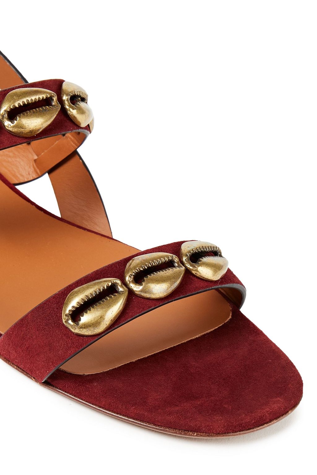 ETRO Embellished suede sandals